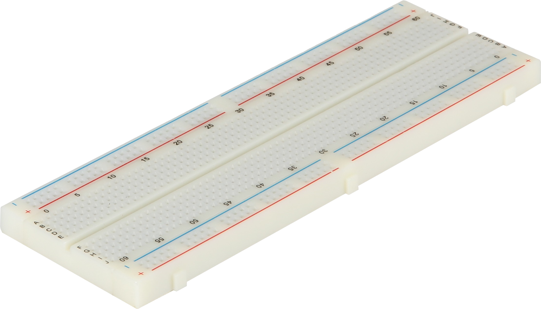 JOY-IT Breadboard / Steckplatine für Versuchsaufbauten, 5,5x 16,5 cm