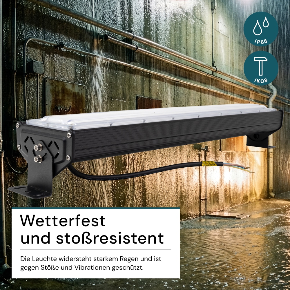 LUXULA LED-HighBay-Leuchte, EEK: E, 50 W, 6000 lm, 5000 K, schwarz LUXULA LED-HighBay-Leuchte, EEK: E, 50 W, 6000 lm, 5000 K, schwarz