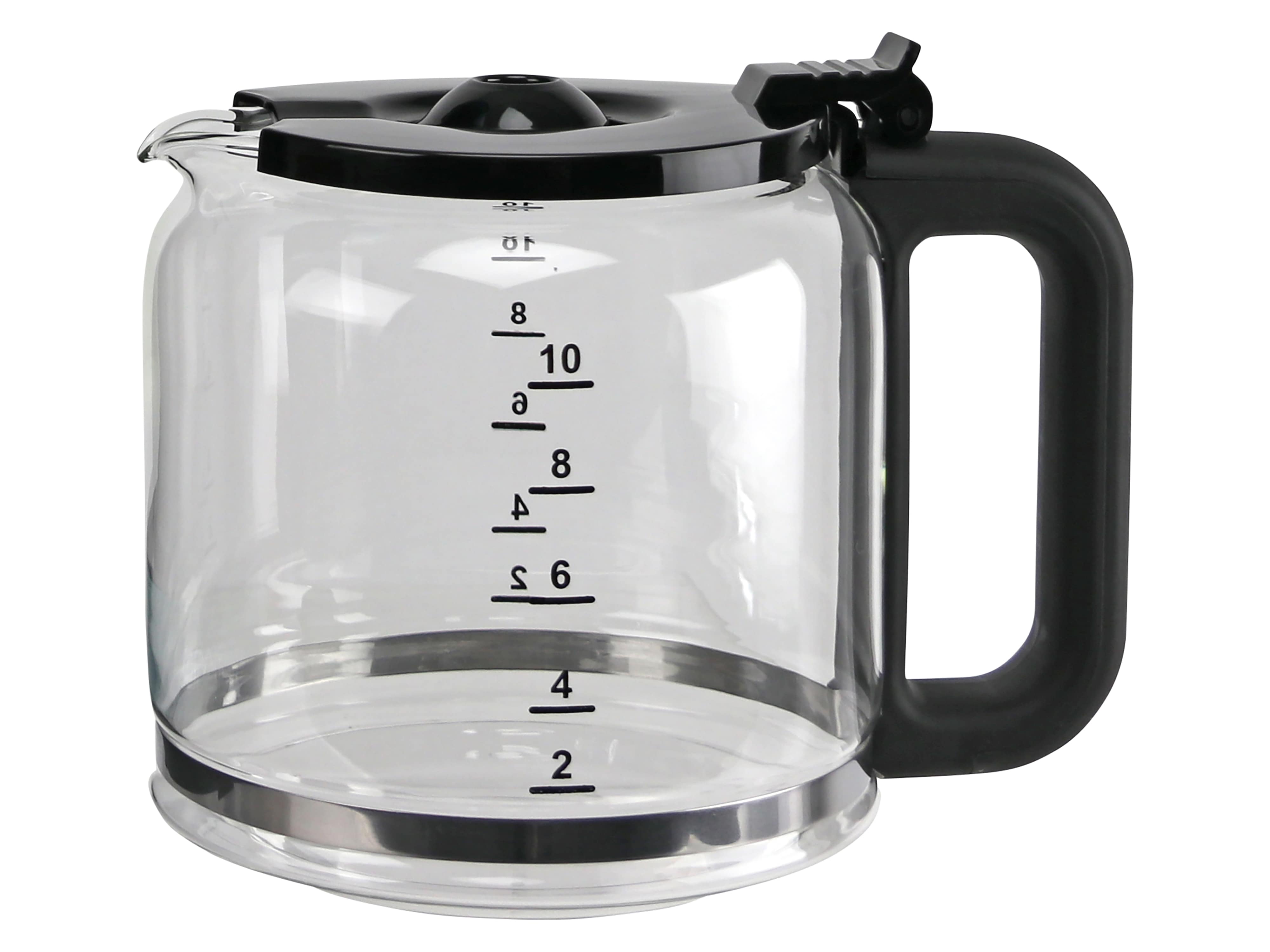 Kaffeemaschiene, Ombré, 1000 W, schwarz/grau