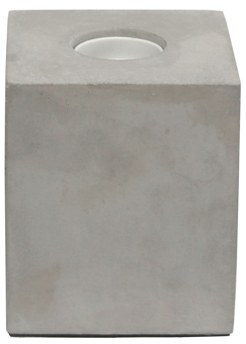 DAYLITE Tischleuchte aus Beton LT-1144, 230V, E27, IP20, Quaderform
