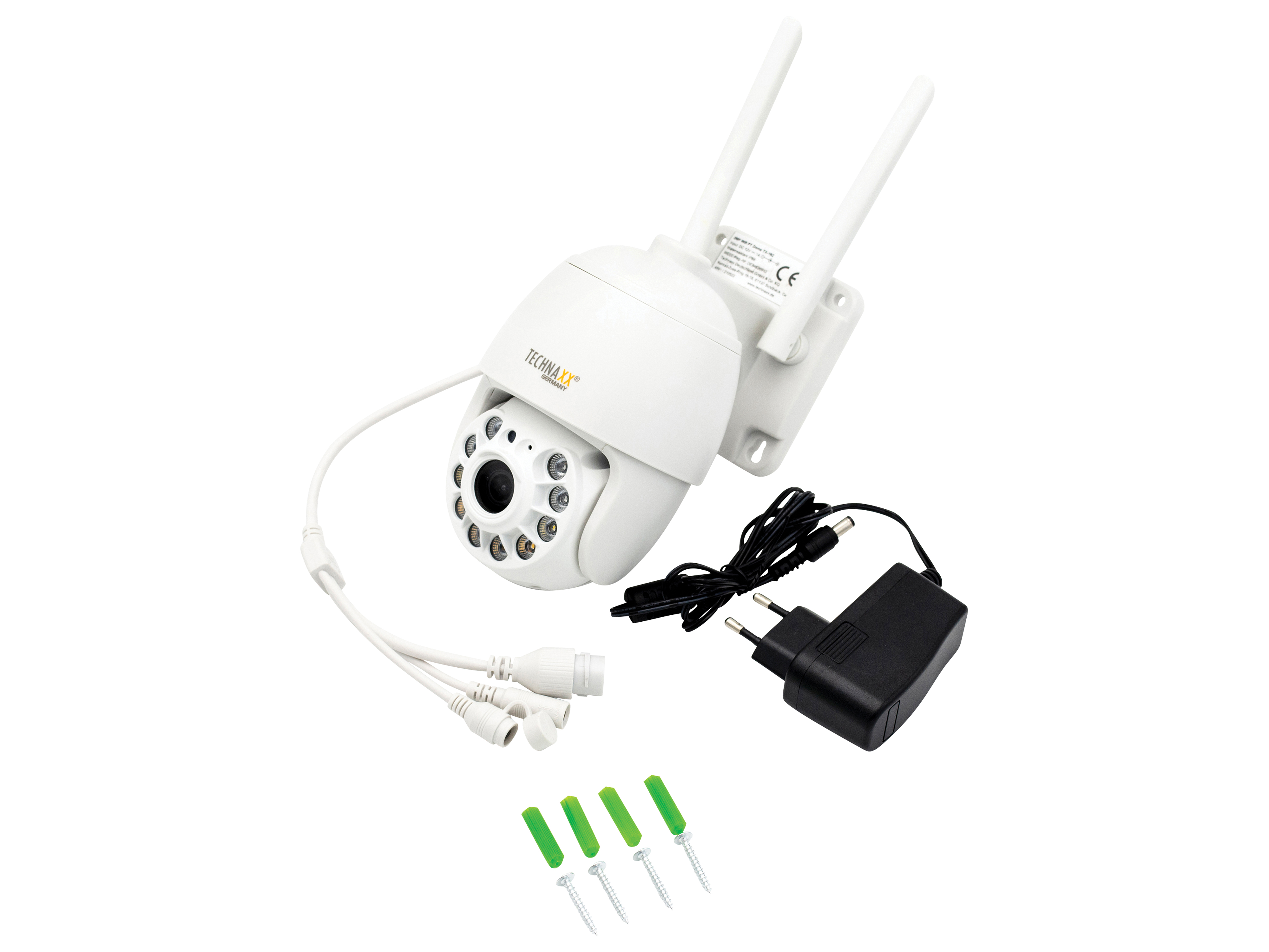 TECHNAXX PT Dome Kamera TX-192, WLAN, 3MP, Außenbereich