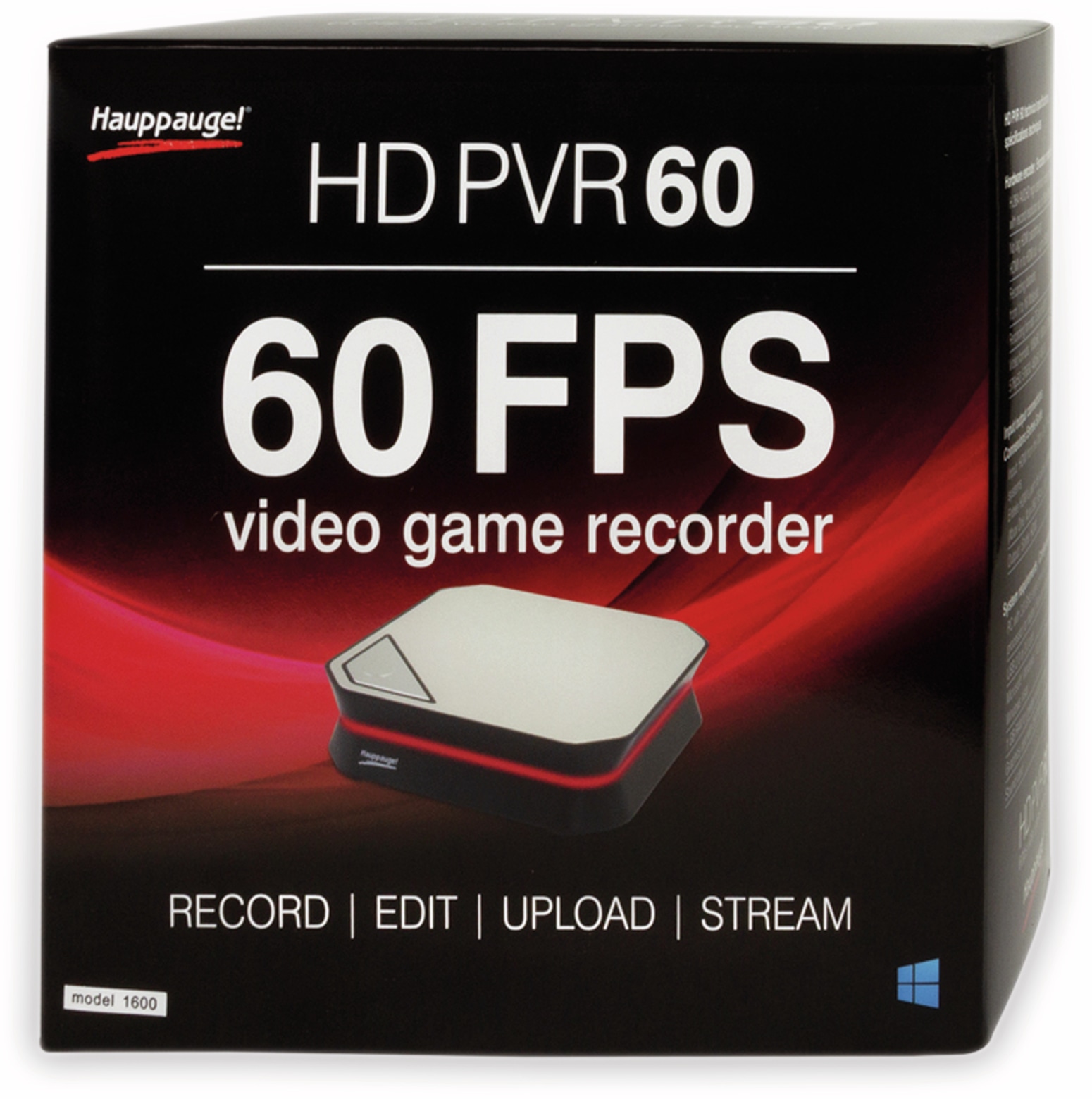 Capture-Card HAUPPAUGE PVR60, 1920x1080, 60 fps