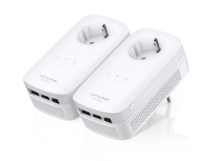 TP-LINK Gigabit-Powerline-Set TL-PA8030PKIT, AV1200, 3 LAN-Ports