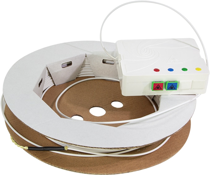 LOGILINK FTTH-Anschlussbox FB2SC50, 2x SC/APC, mit 50 m Verlegekabel LOGILINK FTTH-Anschlussbox FB2SC50, 2x SC/APC, mit 50 m Verlegekabel