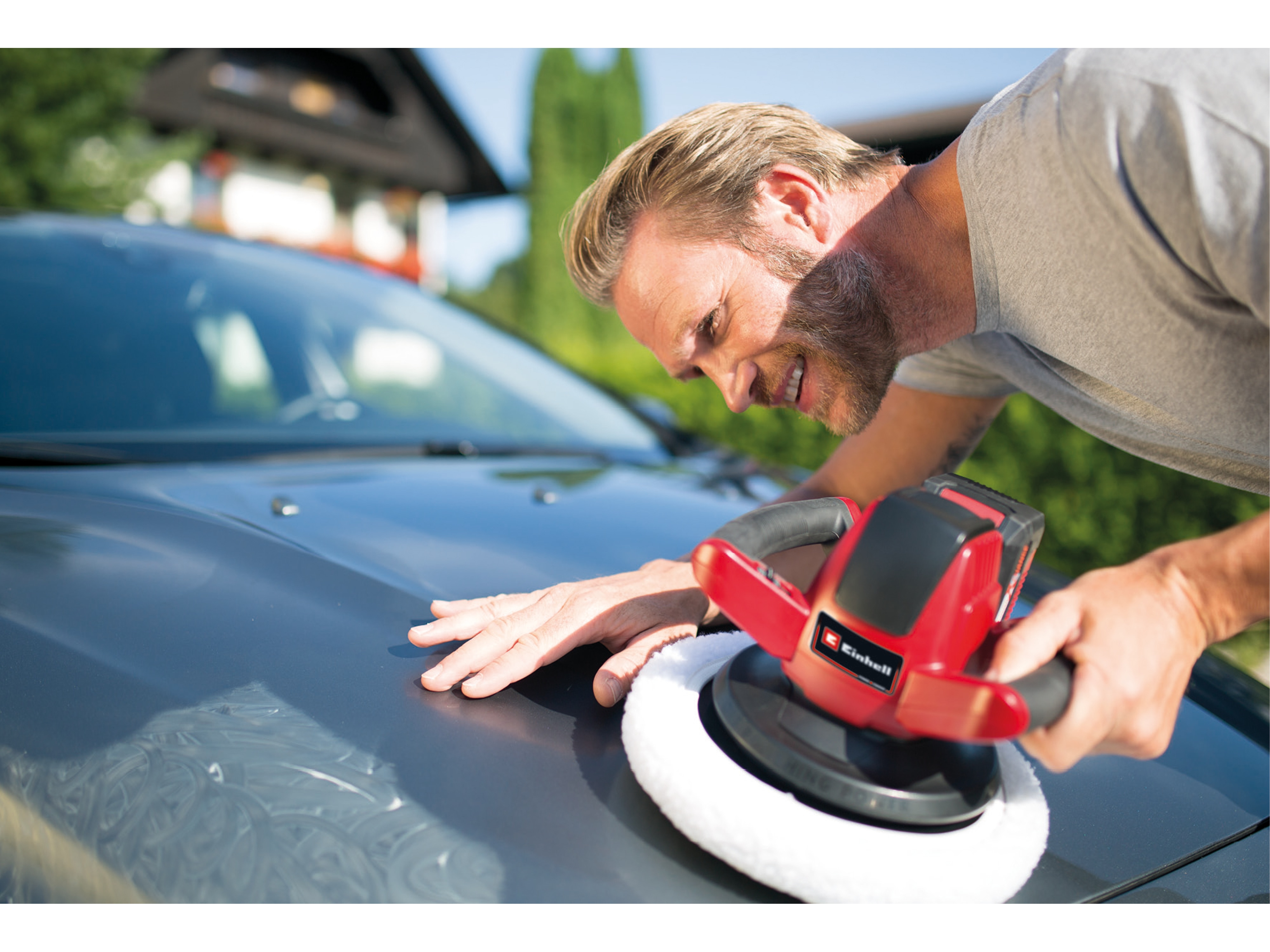 EINHELL Akku-Autopoliermaschine 2093301, CE-CB 18/254 Li Solo