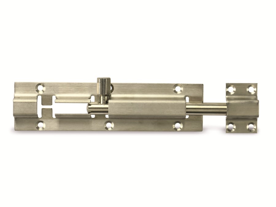 MASTERPROOF Edelstahl-Riegel, rostfrei, 100 mm MASTERPROOF Edelstahl-Riegel, rostfrei, 100 mm