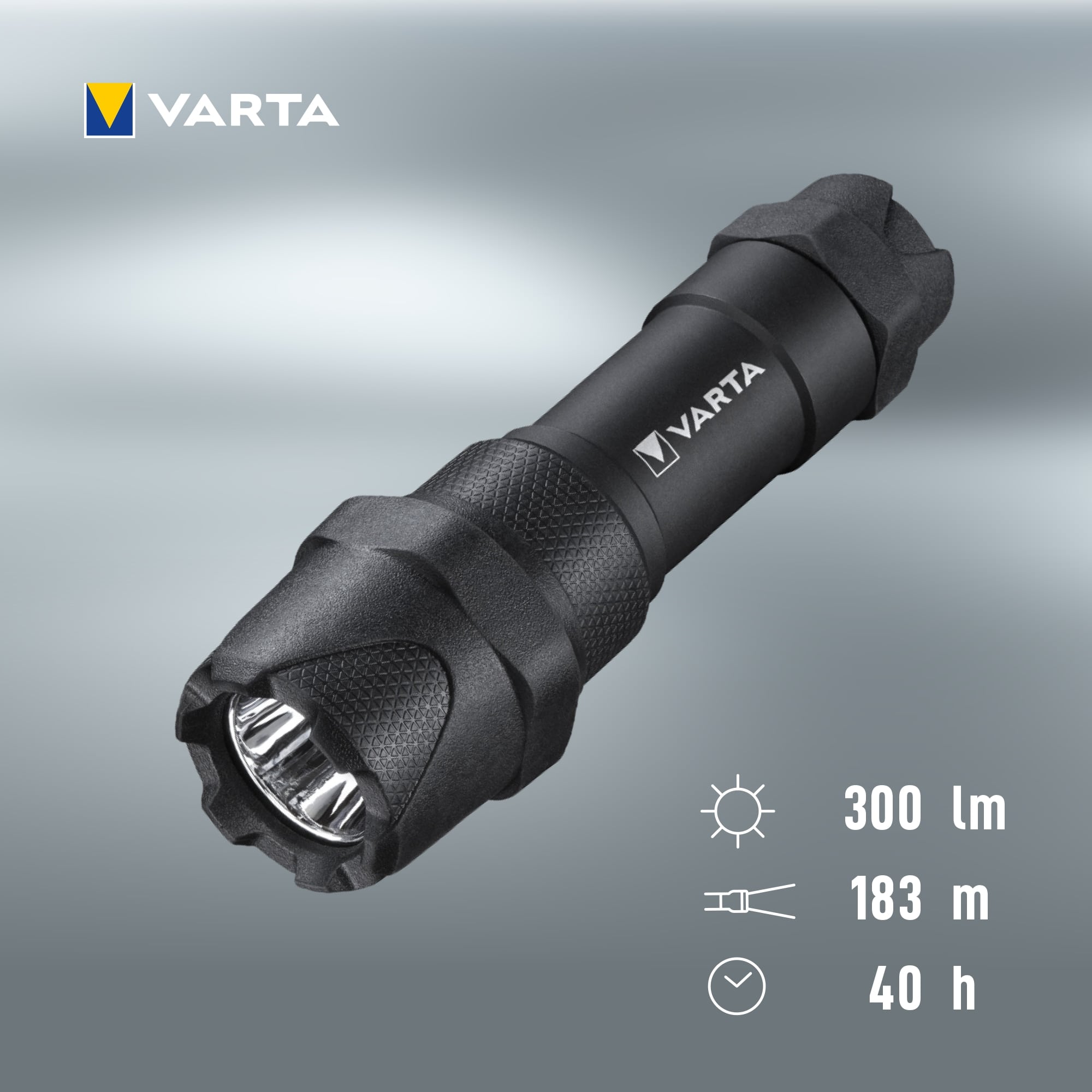 VARTA LED-Taschenlampe Indestructible F10 Pro, 300 lm, Batteriebetrieb VARTA LED-Taschenlampe Indestructible F10 Pro, 300 lm, Batteriebetrieb