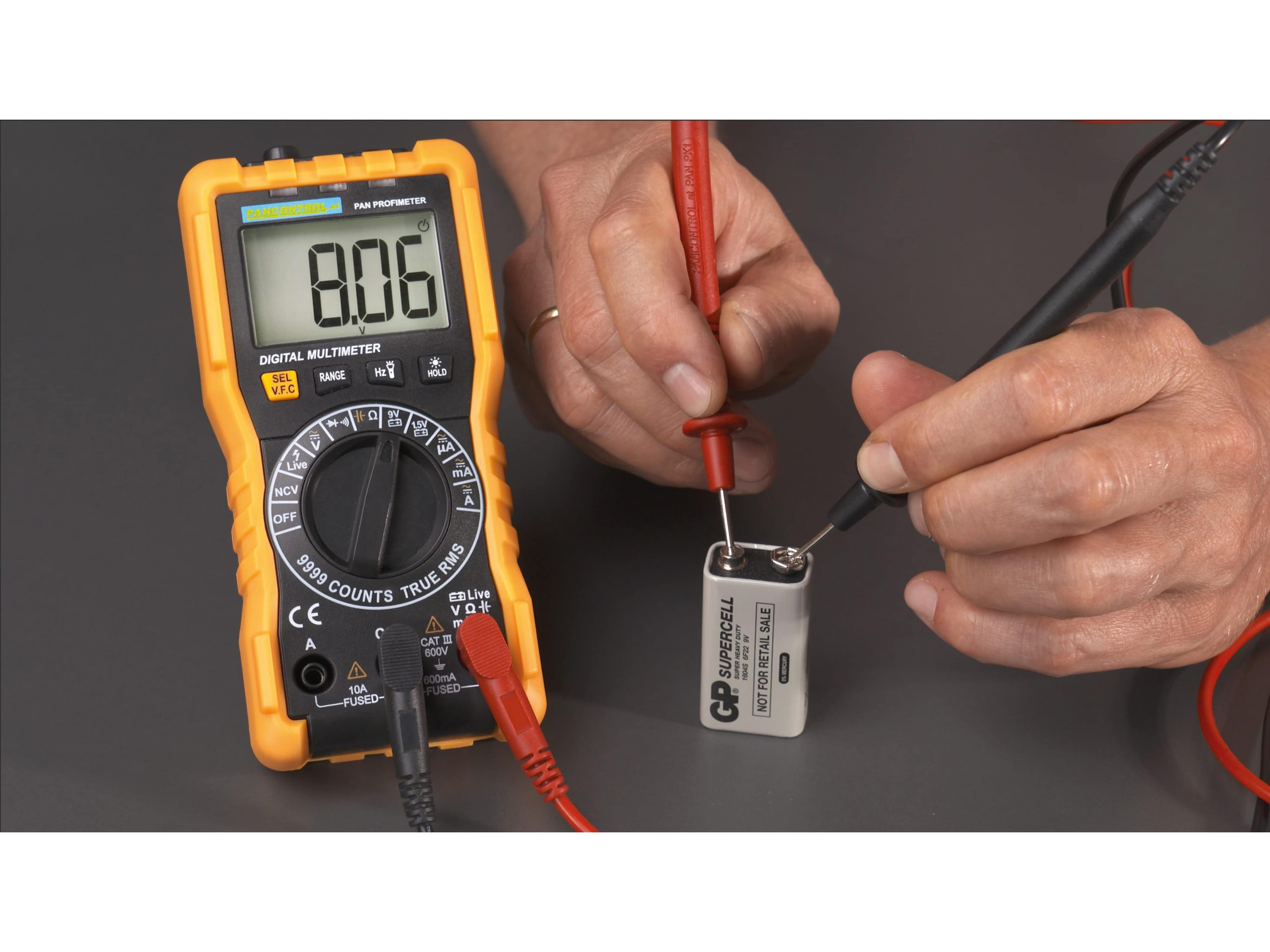 PANCONTROL True-RMS Multimeter PAN Profimeter PANCONTROL True-RMS Multimeter PAN Profimeter