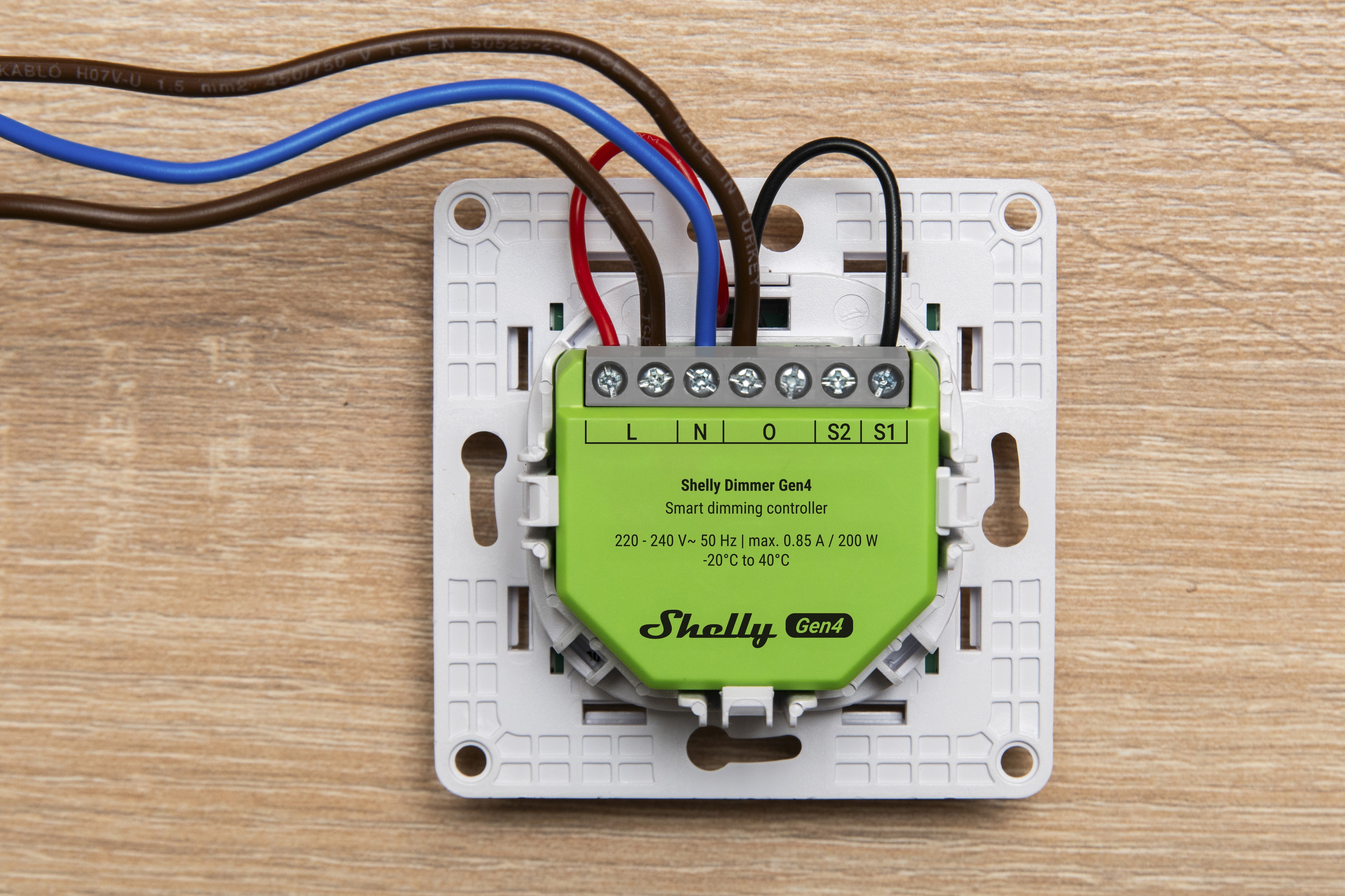 SHELLY Unterputz-Dimmer, Dimmer Gen4