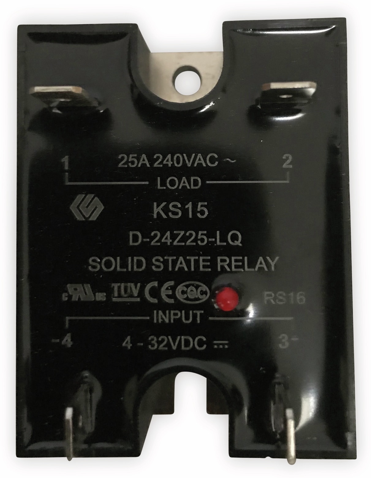 Solid State Relais K15/D-24Z2-LQ, 4...32 V-, 25 A/240 V~