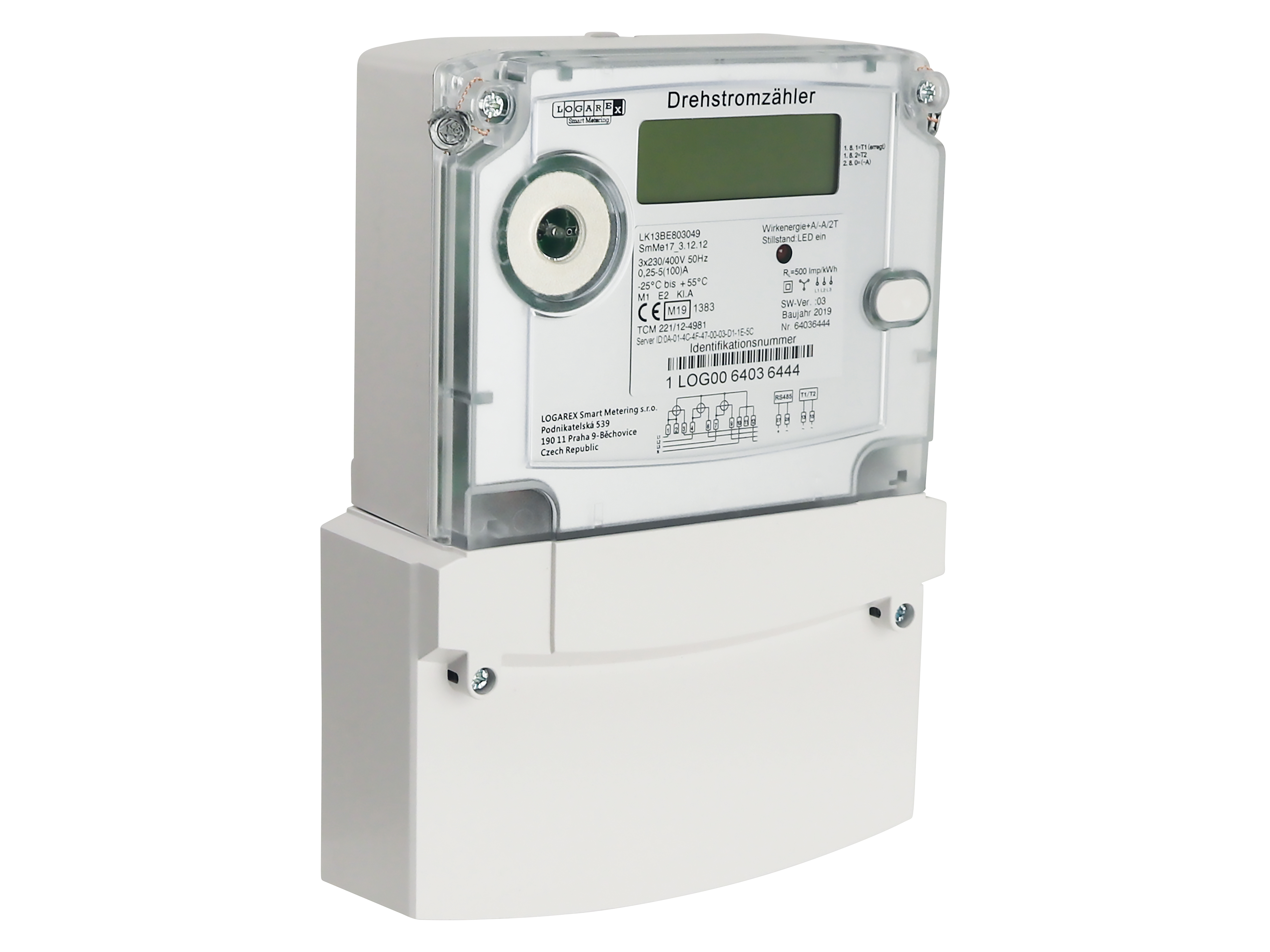 LOGAREX Drehstromzähler LK13BE803049