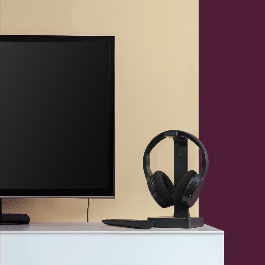 HAMA Over-Ear TV-Kopfhörer, Bluetooth, schwarz