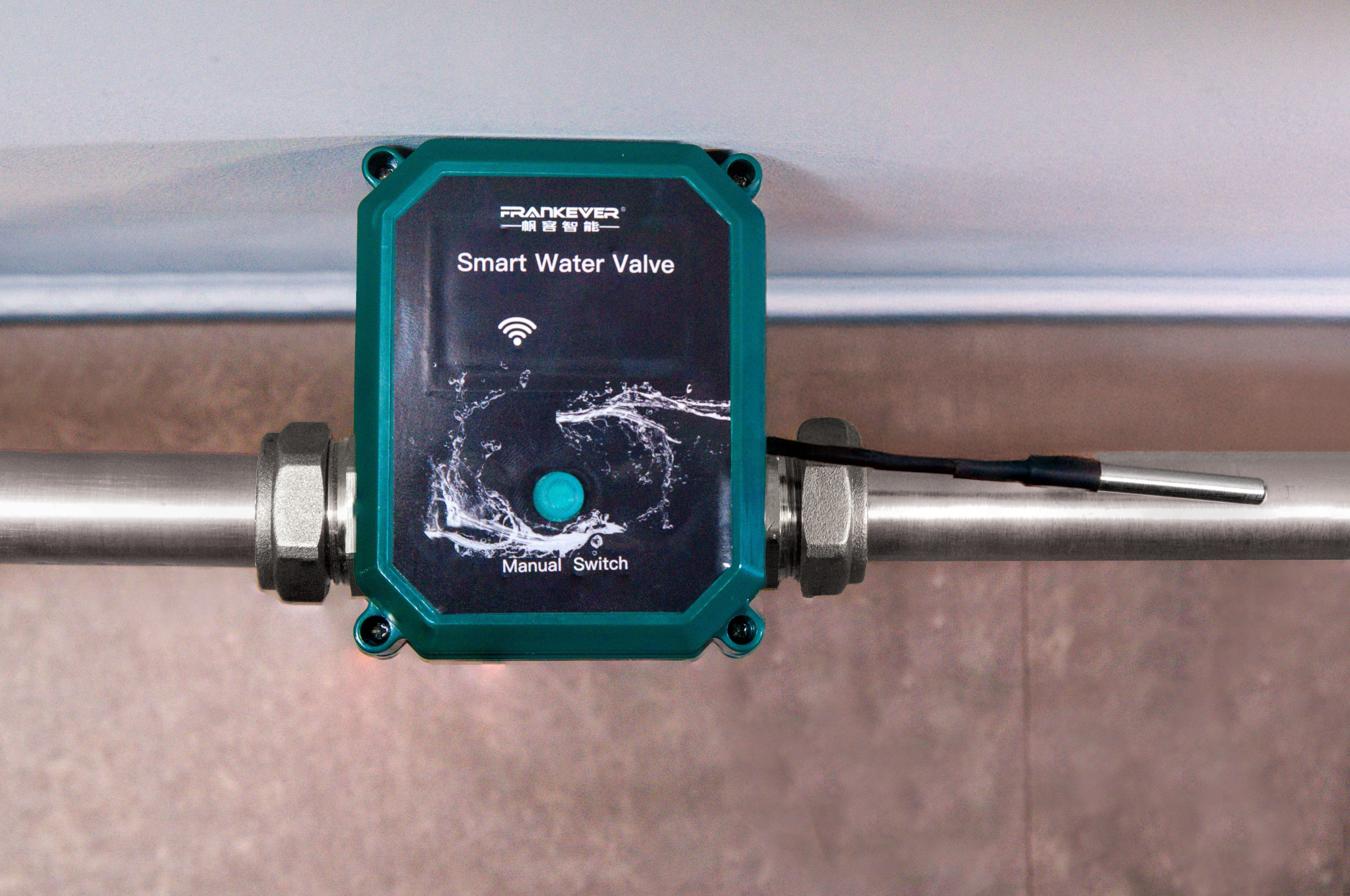 FRANKEVER Wasserventil Smart Water Valve DN20, grün/schwarz