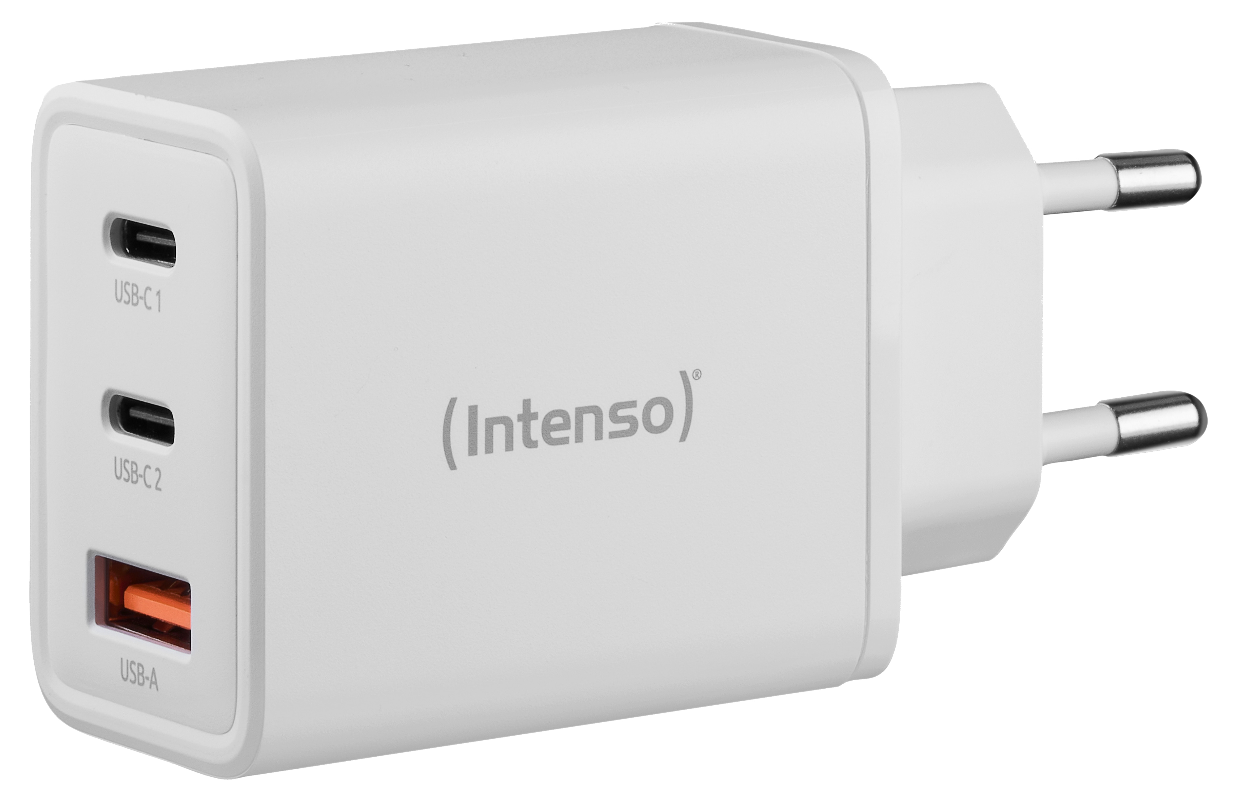 INTENSO USB-Ladegerät W65ACC 1 x USB-A und 2 x USB-C GAN,65 Watt