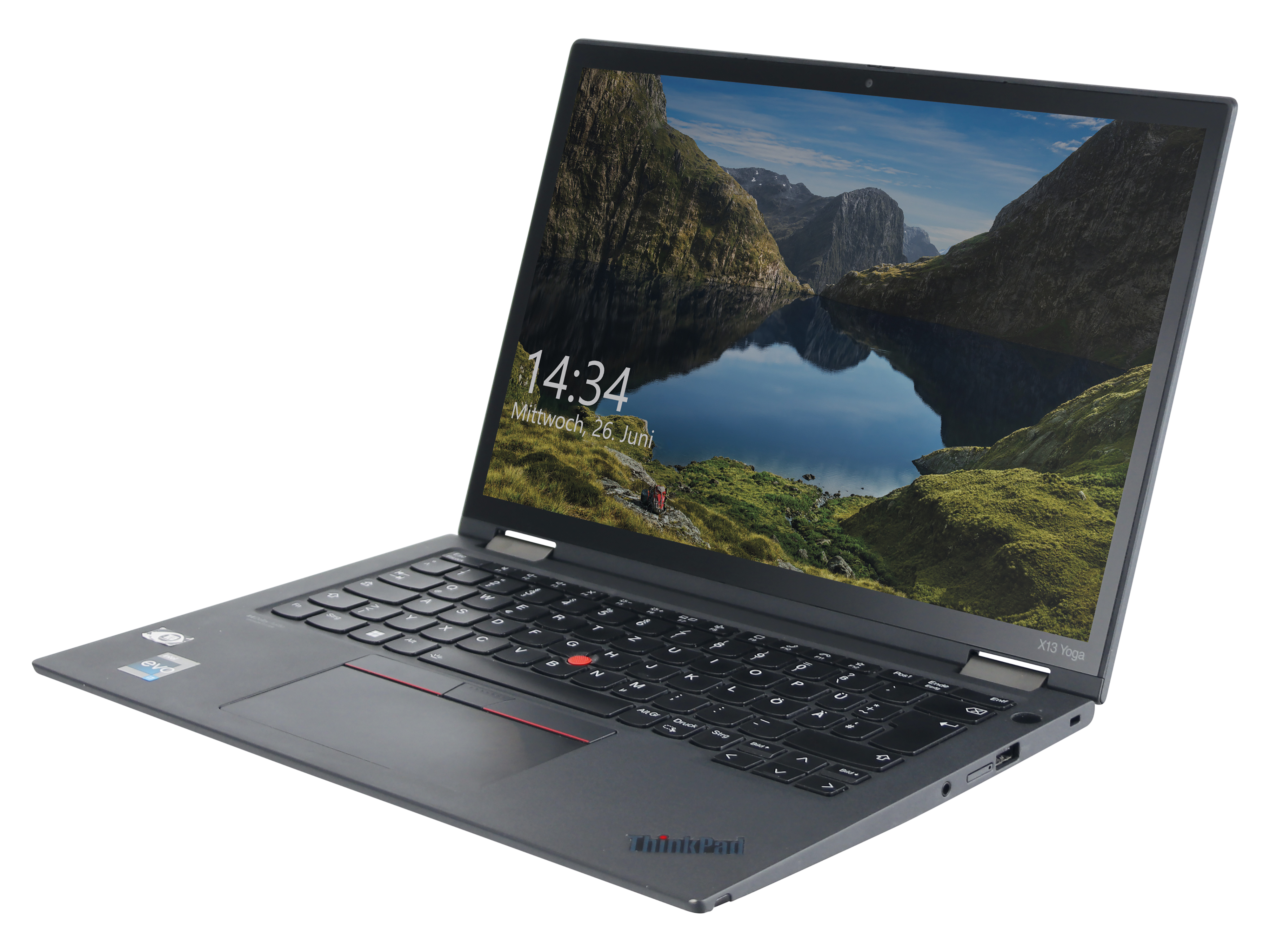 LENOVO Notebook Thinkpad X13 Yoga Gen3, 33,78 cm (13,3"), 16GB, 512GB, Win11Pro, refurbished