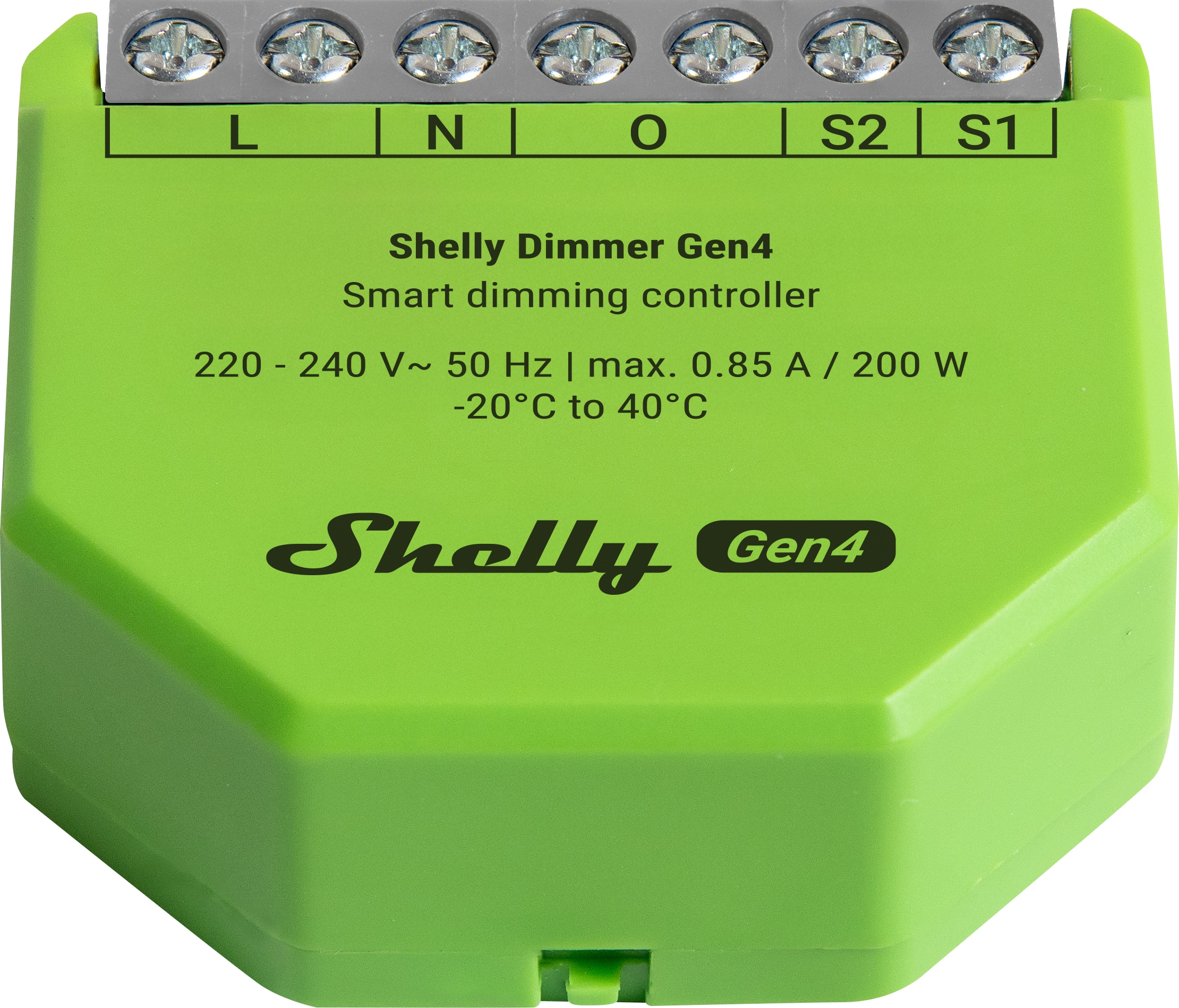 SHELLY Unterputz-Dimmer, Dimmer Gen4