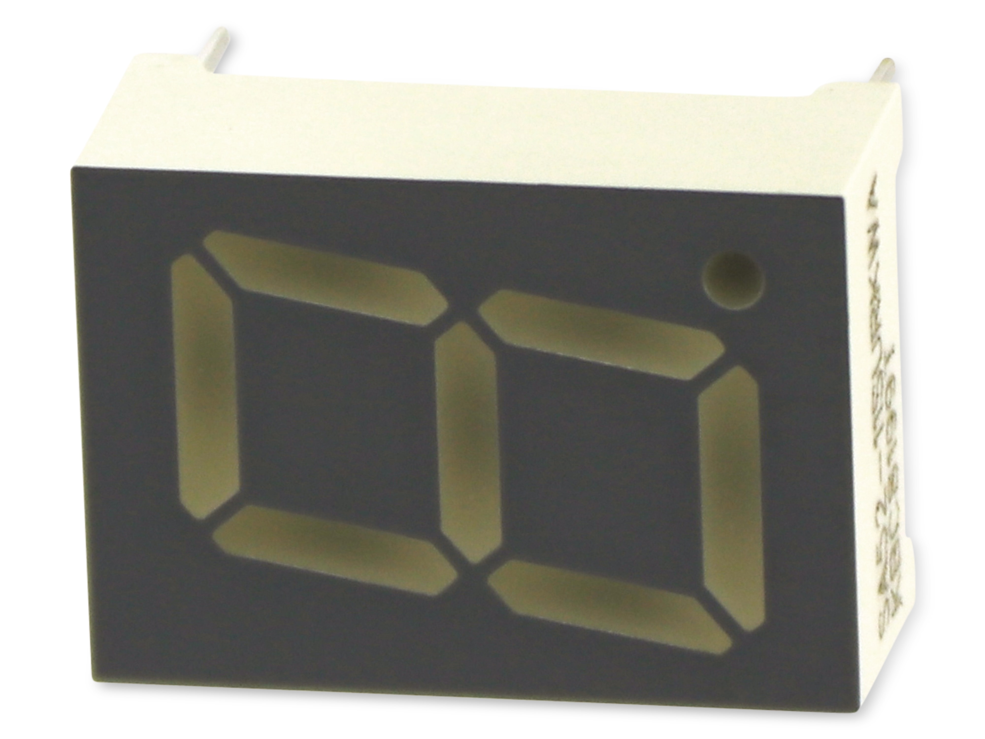 KINGBRIGHT 7-Segment, SA52-11SURKWA, Rot, 110 mcd, 630 nm, 17.5 x 12.4 x 7mm KINGBRIGHT 7-Segment, SA52-11SURKWA, Rot, 110 mcd, 630 nm, 17.5 x 12.4 x 7mm