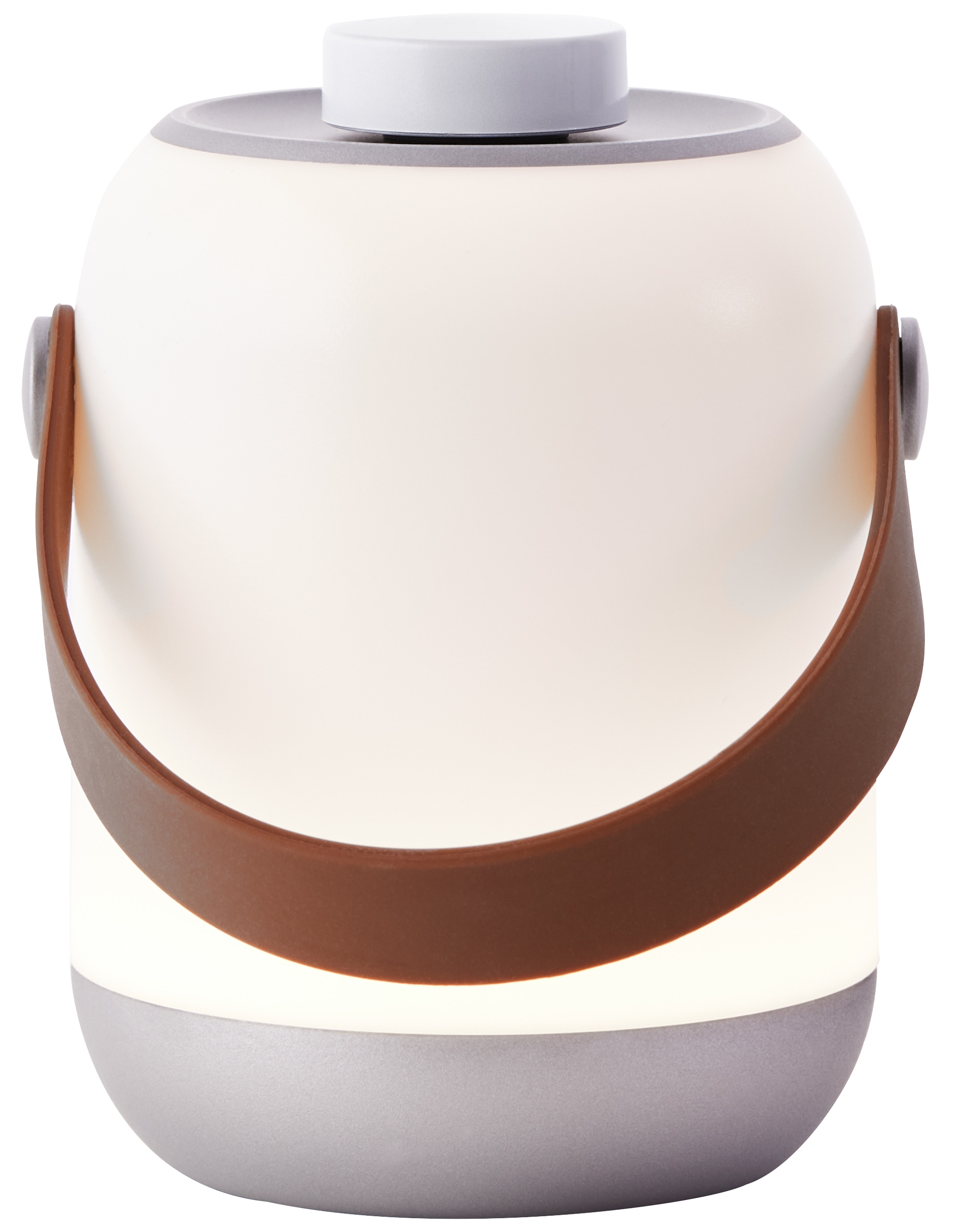 BRILLIANT LED-Akku-Außentischleuchte Gemma, weiß