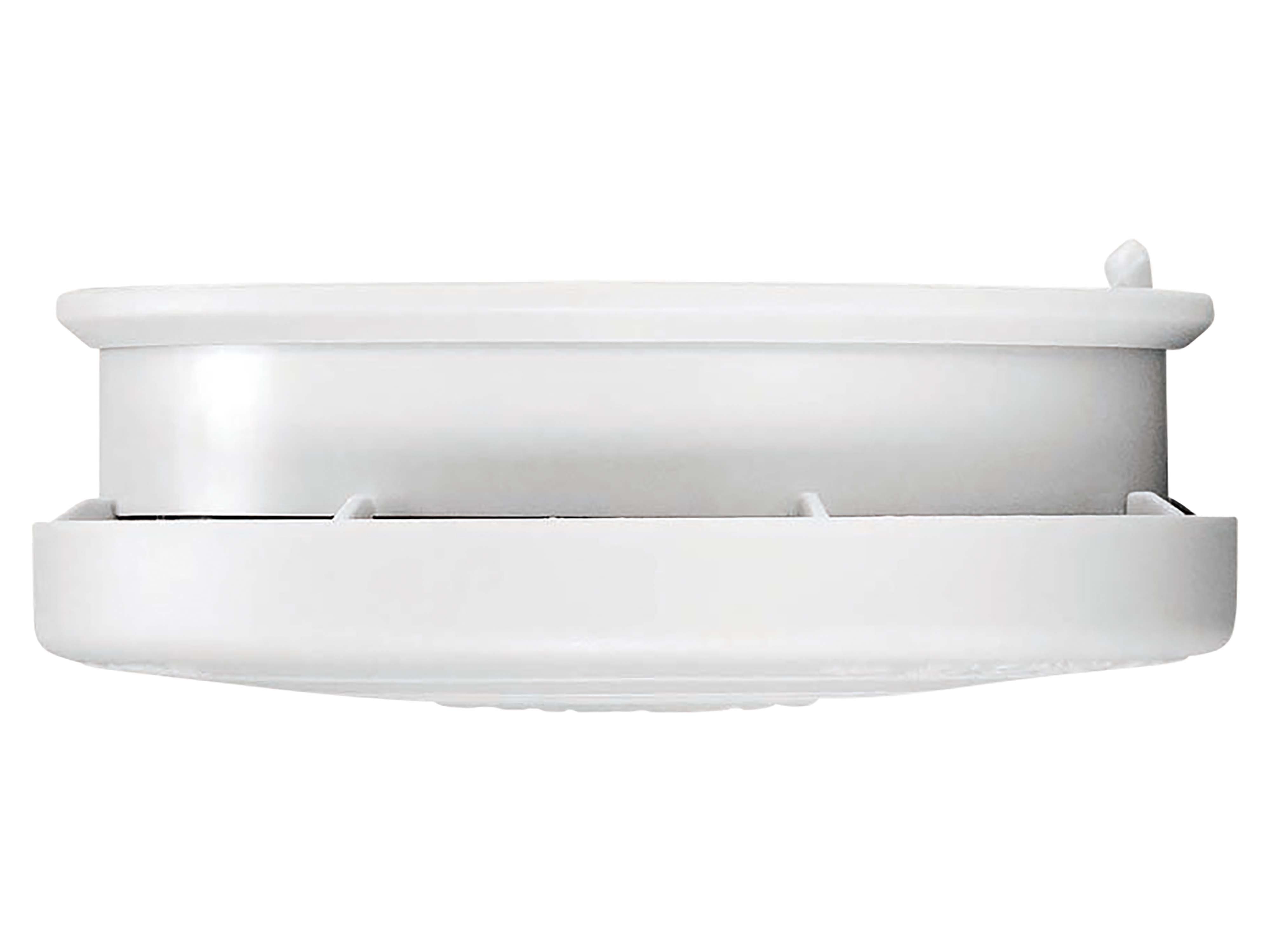 ALECTO Rauchmelder SD1010, 10-Jahres-Batterie- und Sensorlaufzeit, weiß