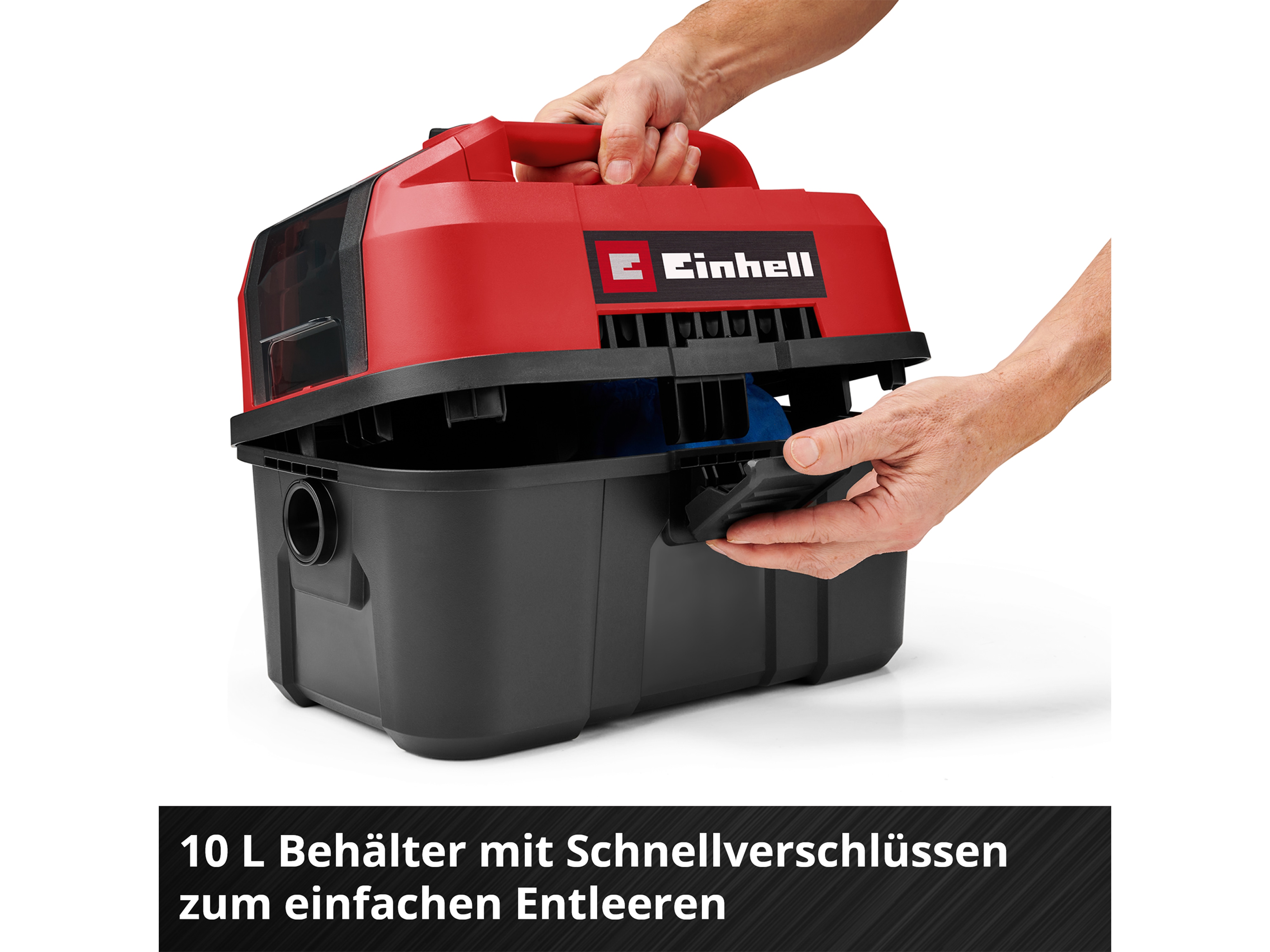 EINHELL Akku-Nass-Trockensauger TE-VC 18/10 Li Solo