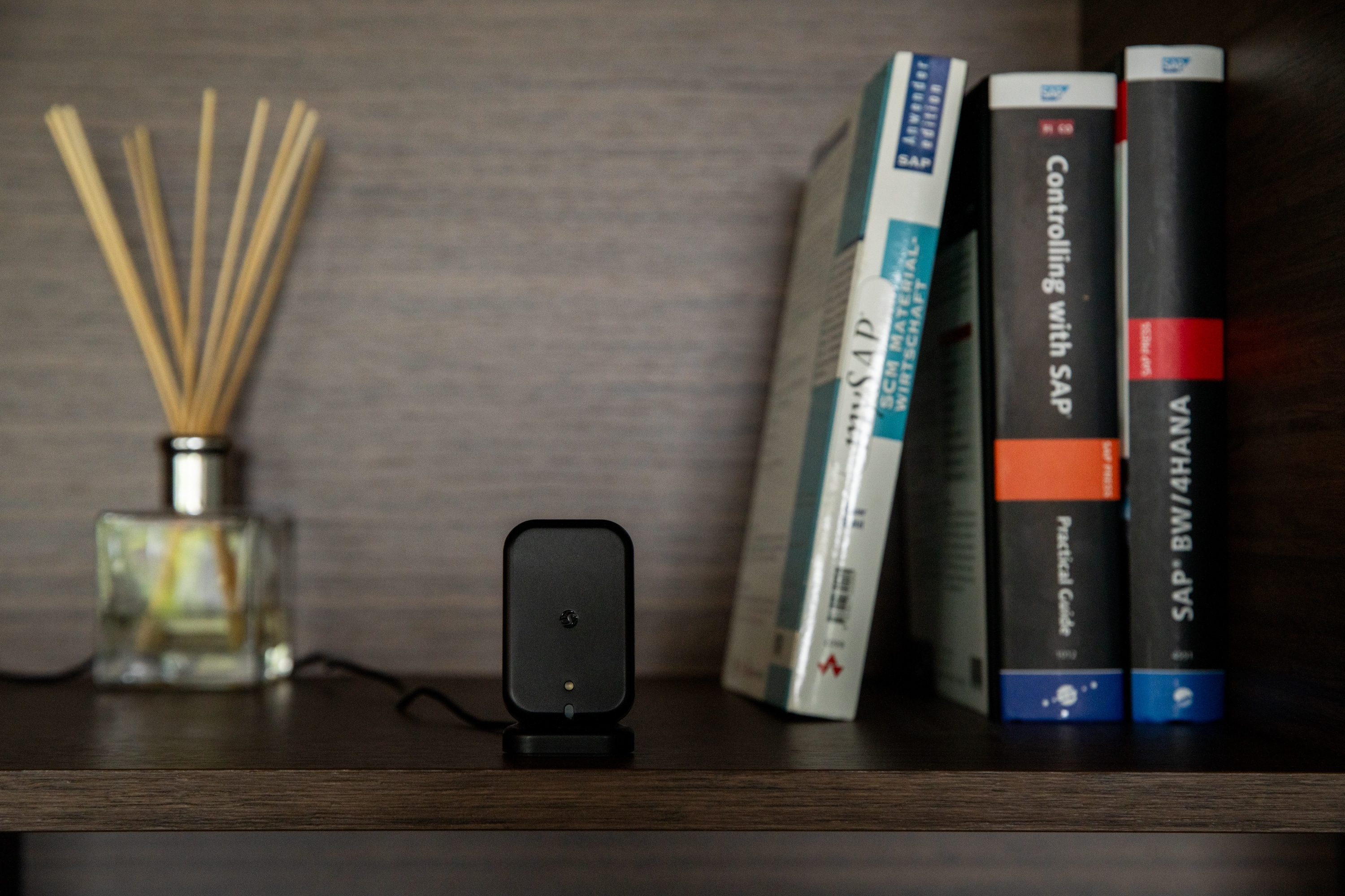 SHELLY Präsenzmelder Presence Sensor, Gen4, WLAN, Zigbee, BT, Matter, schwarz
