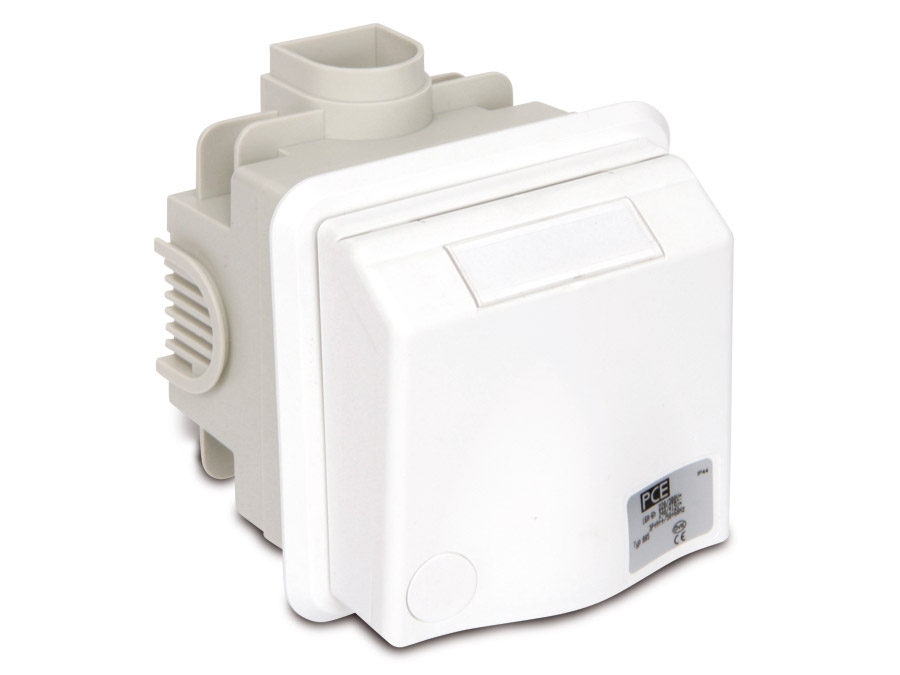 PCE CEE-Unterputzsteckdose 32 A, 400 V, IP44 PCE CEE-Unterputzsteckdose 32 A, 400 V, IP44