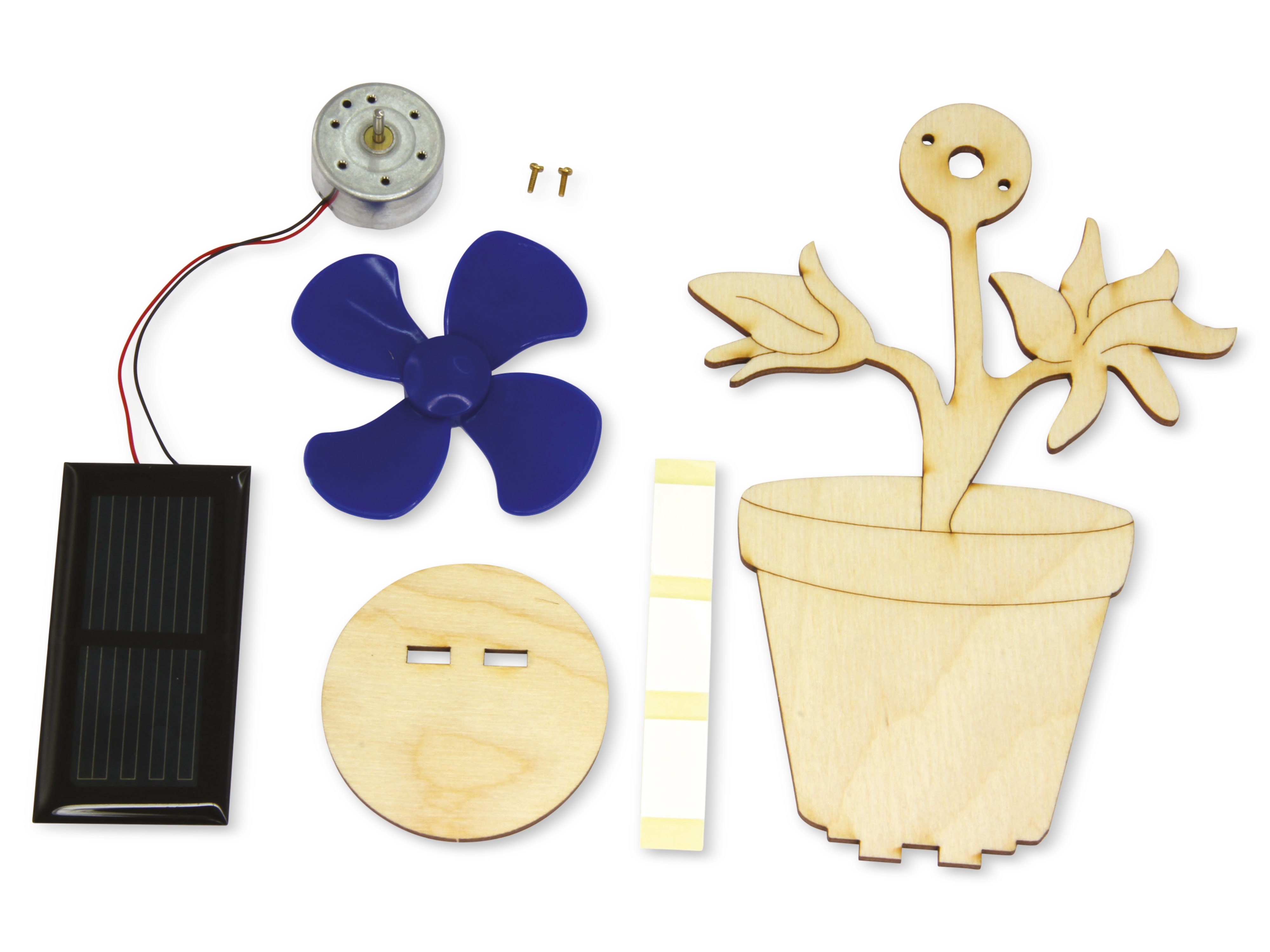 SOL-EXPERT Bausatz, Solar-Blume "Blauer Enzian"