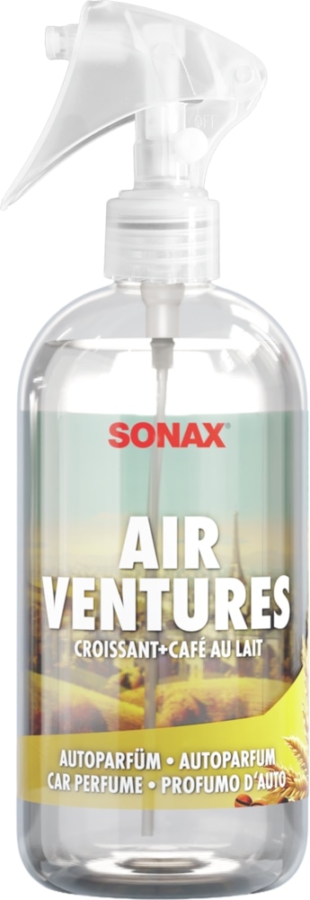 SONAX Autoparfüm, 05931410, AirVentures Croissant+Café au Lait, 300 ml