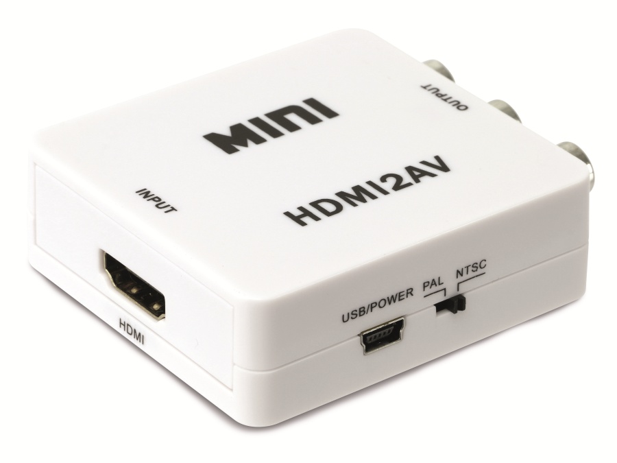 RED4POWER HDMI zu AV-Konverter R4-C030 RED4POWER HDMI zu AV-Konverter R4-C030