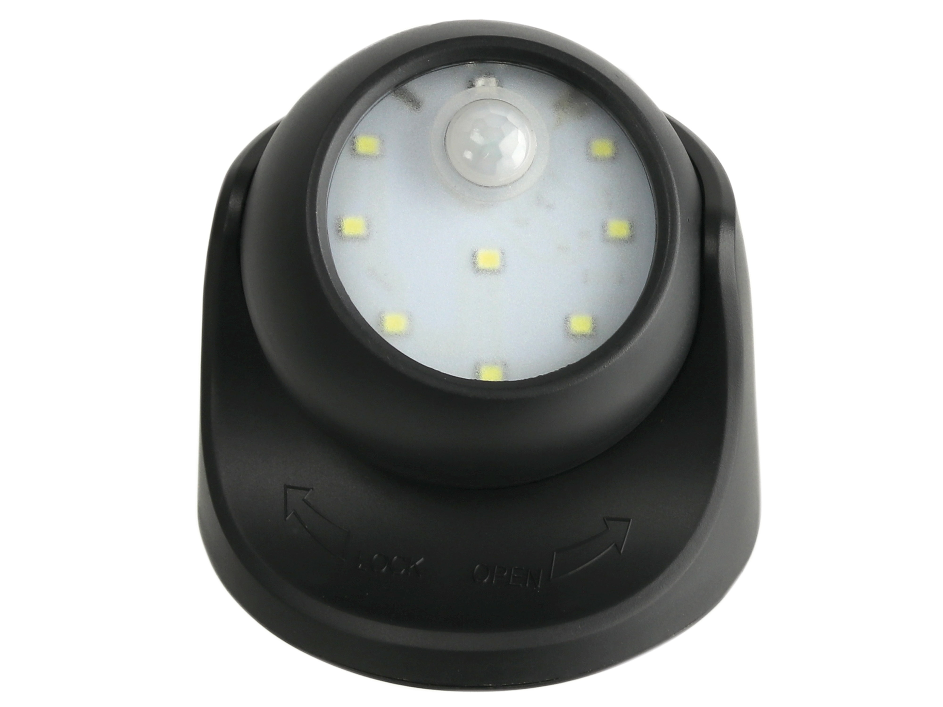 LED-Leuchten-Set, schwarz, 3 Stück