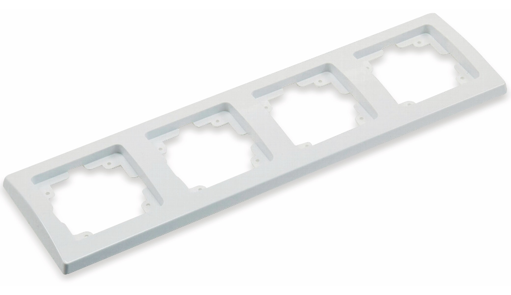 DELPHI 4-fach Rahmen, weiß