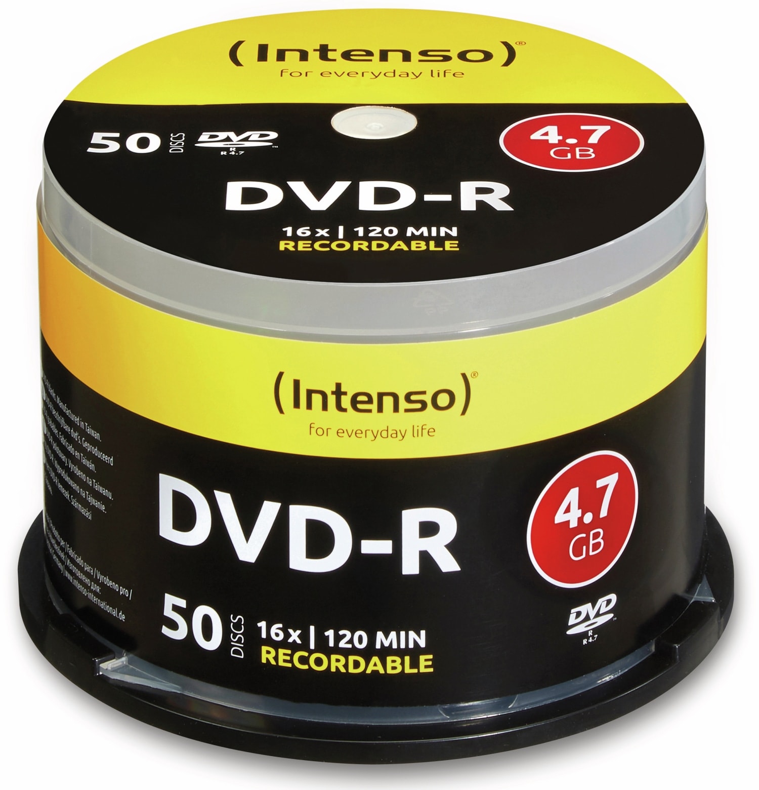 INTENSO DVD-R Spindel, 50 Stück INTENSO DVD-R Spindel, 50 Stück
