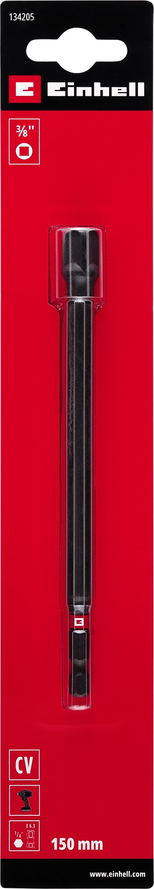 EINHELL Steckschlüssel-Adapter, 134205, 3/8", Impakt, 150 mm