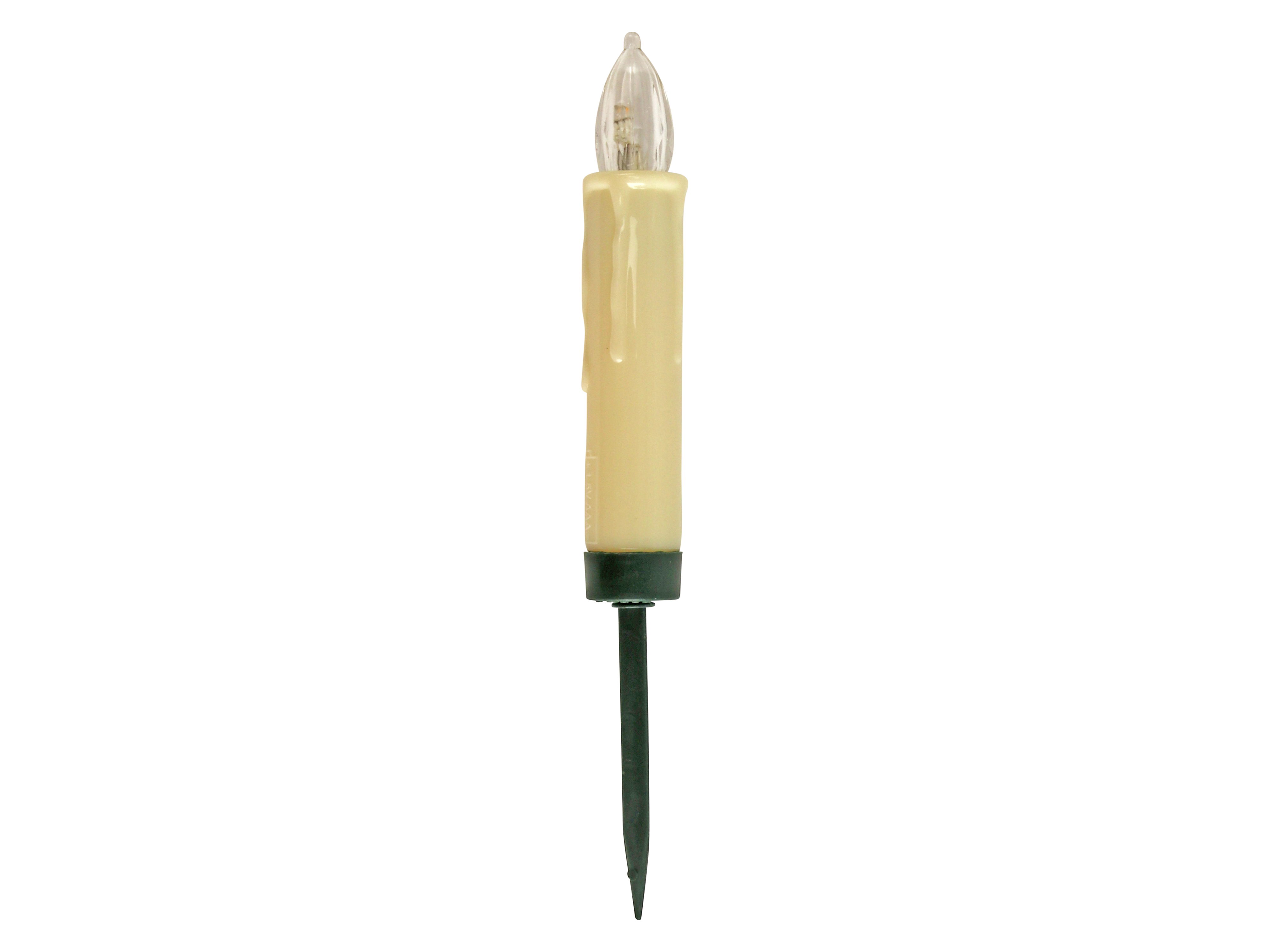 Kabellose LED-Christbaumkerzen, warmweiß, RGB, Dimmbar, Flackerfunktion, 15 Stück