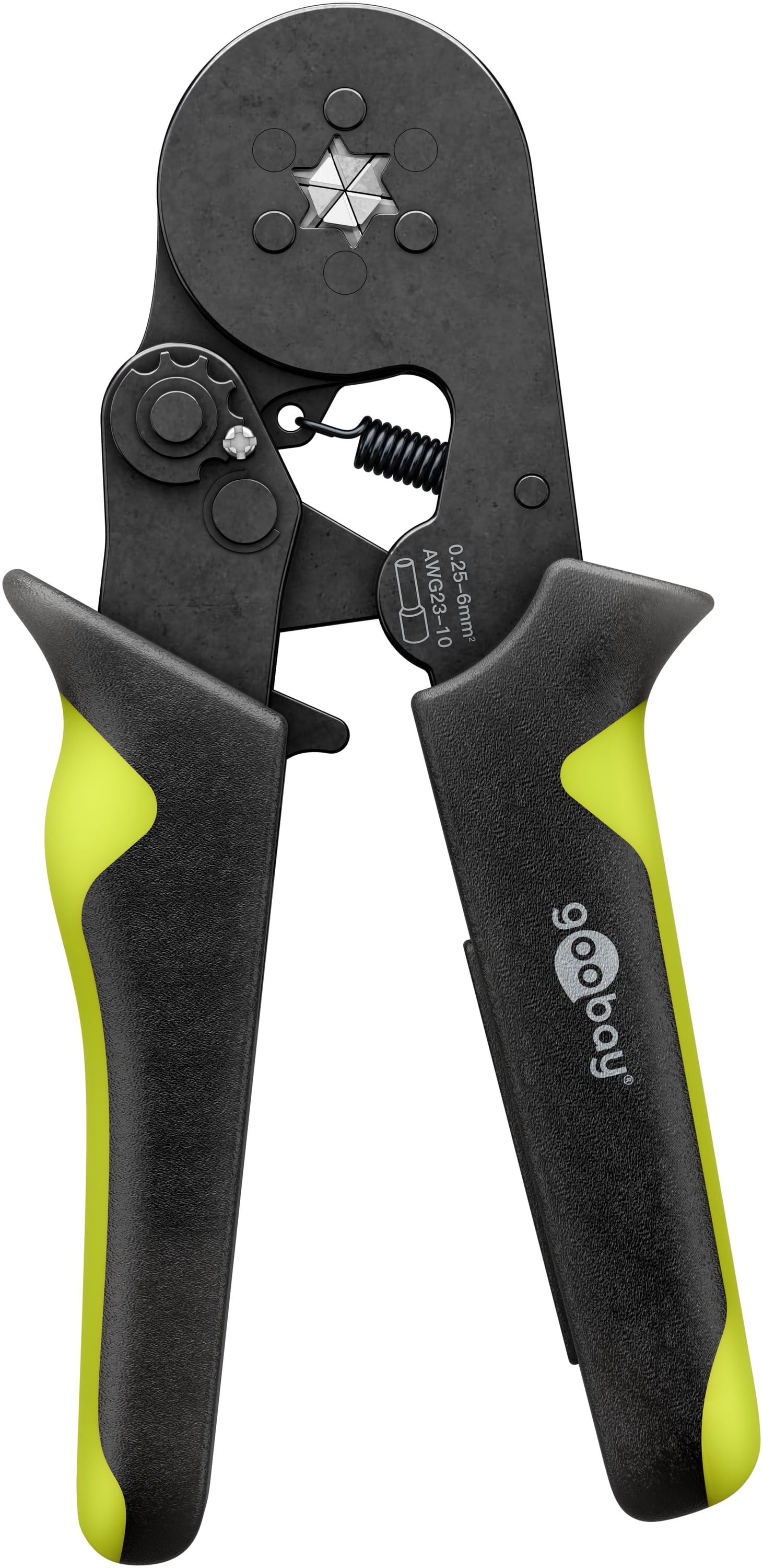 GOOBAY TOOLS Sechskant-Crimpzange, für Aderendhülsen GOOBAY TOOLS Sechskant-Crimpzange, für Aderendhülsen
