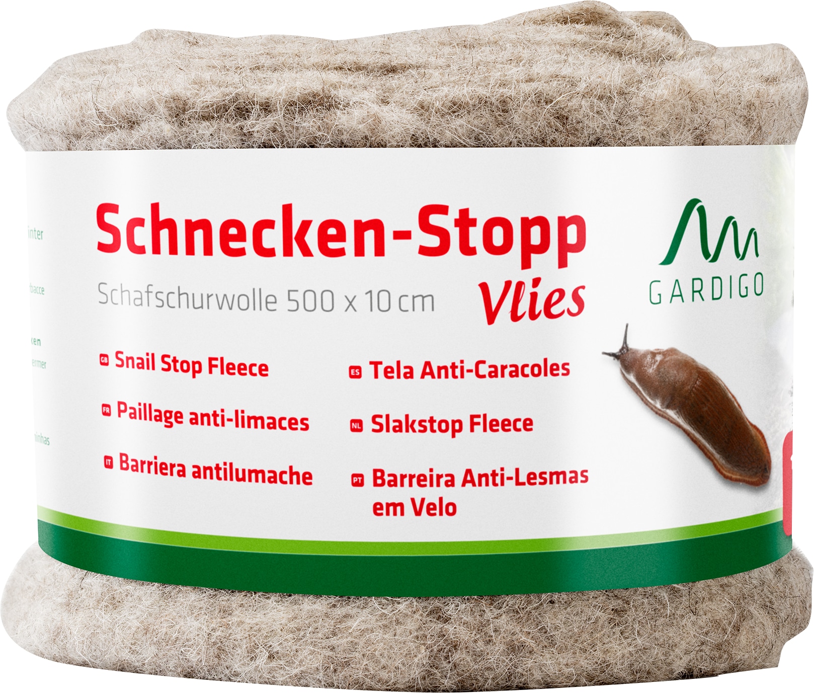 GARDIGO Schnecken-Stopp Vlies, 500x10 cm GARDIGO Schnecken-Stopp Vlies, 500x10 cm