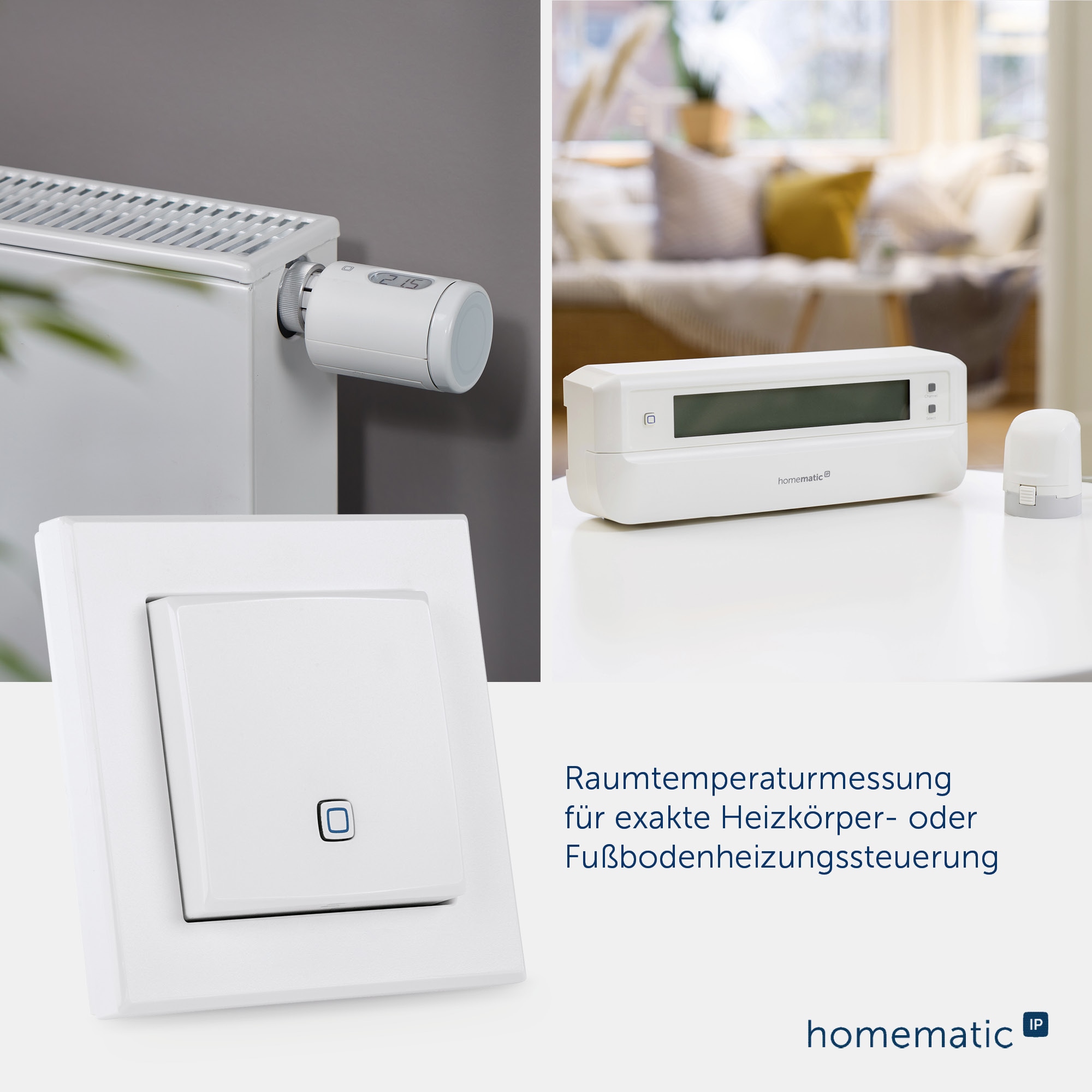 HOMEMATIC IP Smart Home 150181A0, Temp. und Luftfeucht. Sensor HOMEMATIC IP Smart Home 150181A0, Temp. und Luftfeucht. Sensor