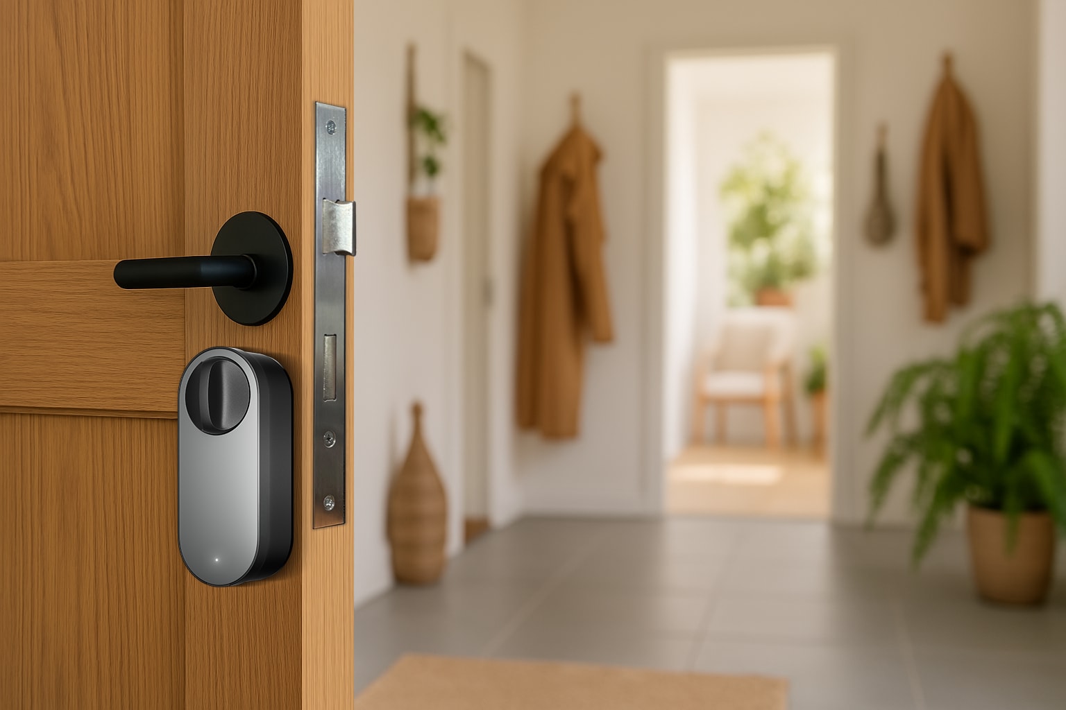 AQARA Türschloss Smart Lock U200 Lite EL-D03D, schwarz