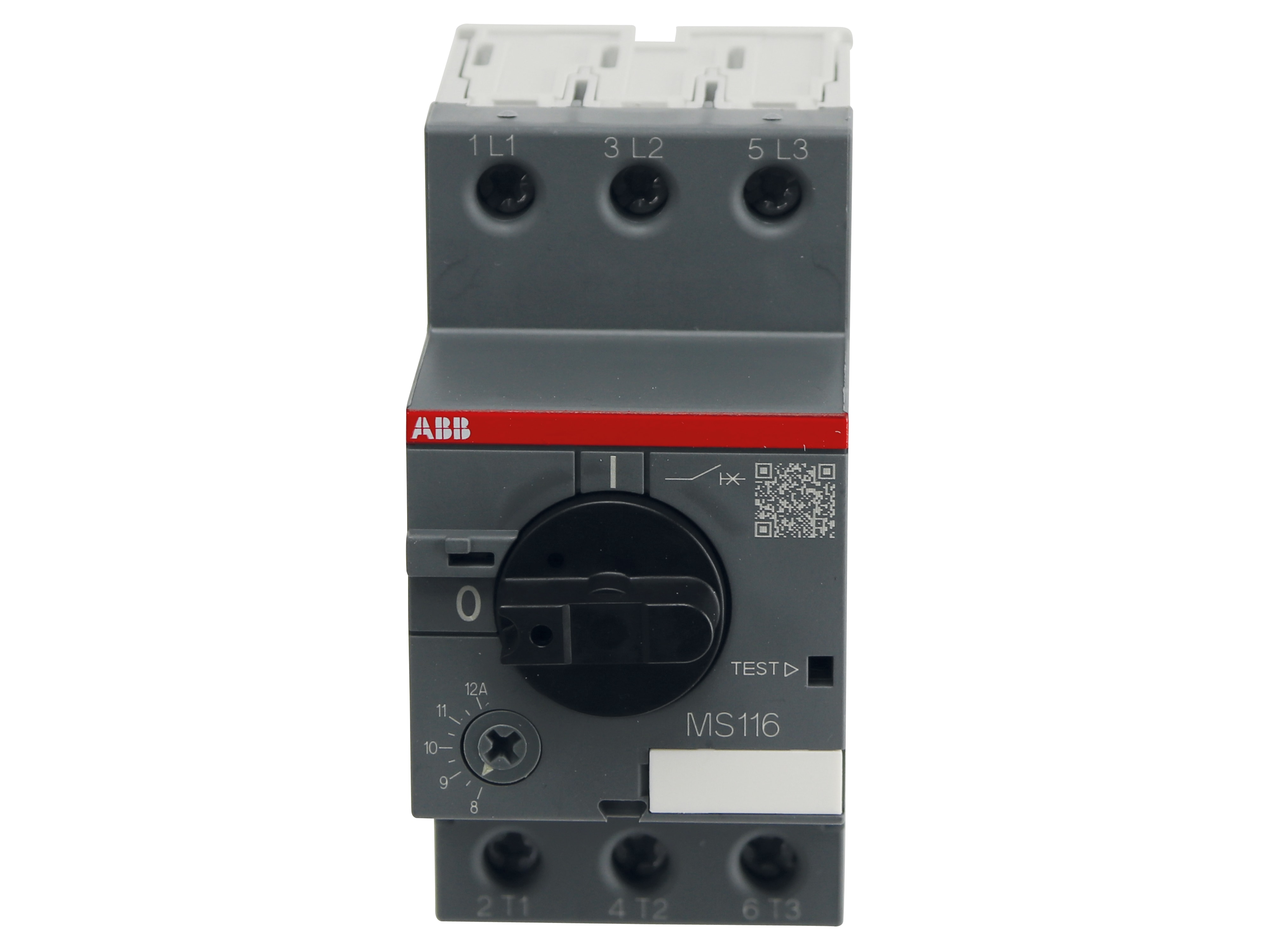 ABB Motorschutzschalter MS116-12, Auslöseklasse 10 A, 8...12 A
