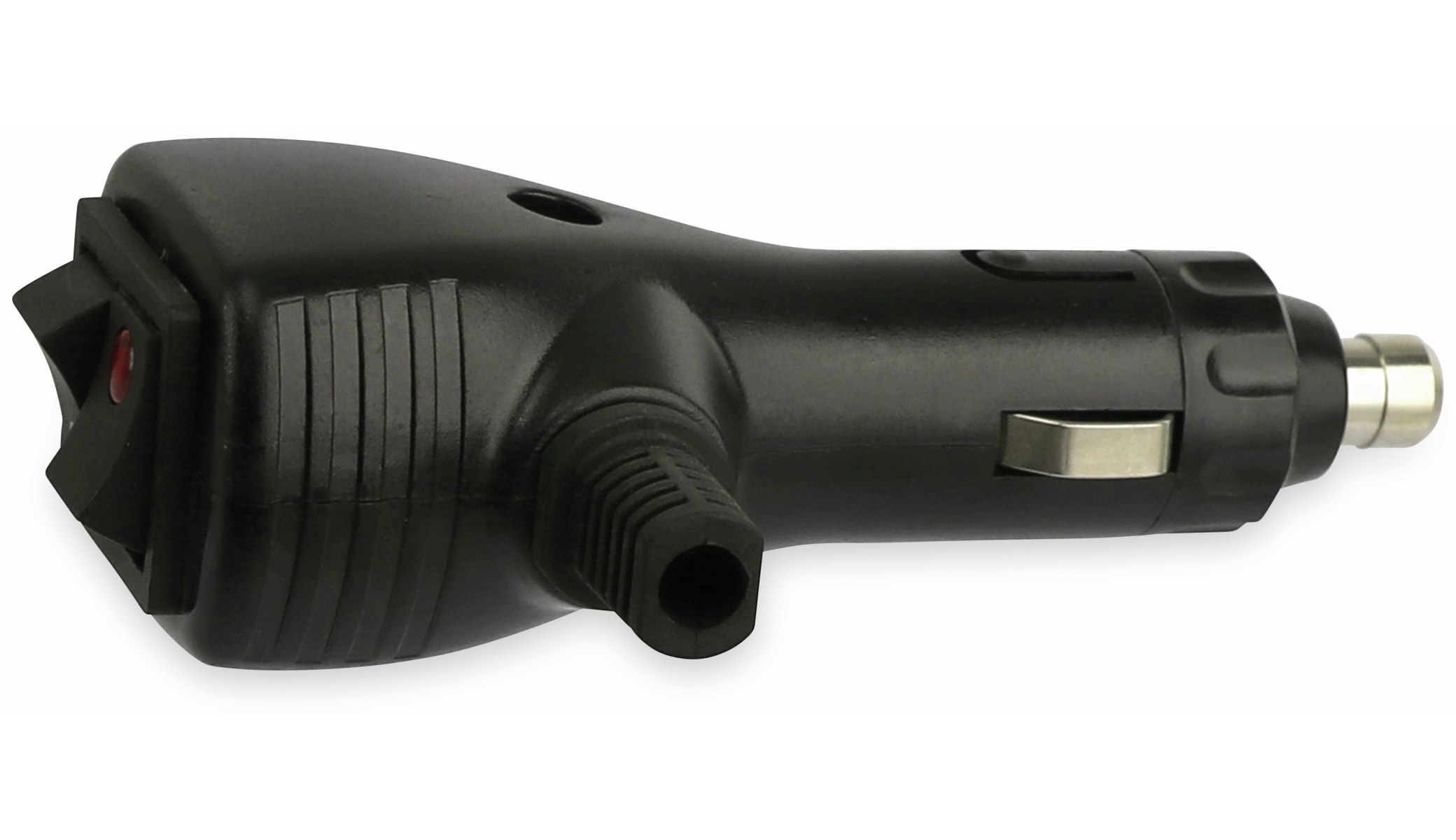 Zigarettenanzünder-Stecker mit Schalter und Taster Zigarettenanzünder-Stecker mit Schalter und Taster