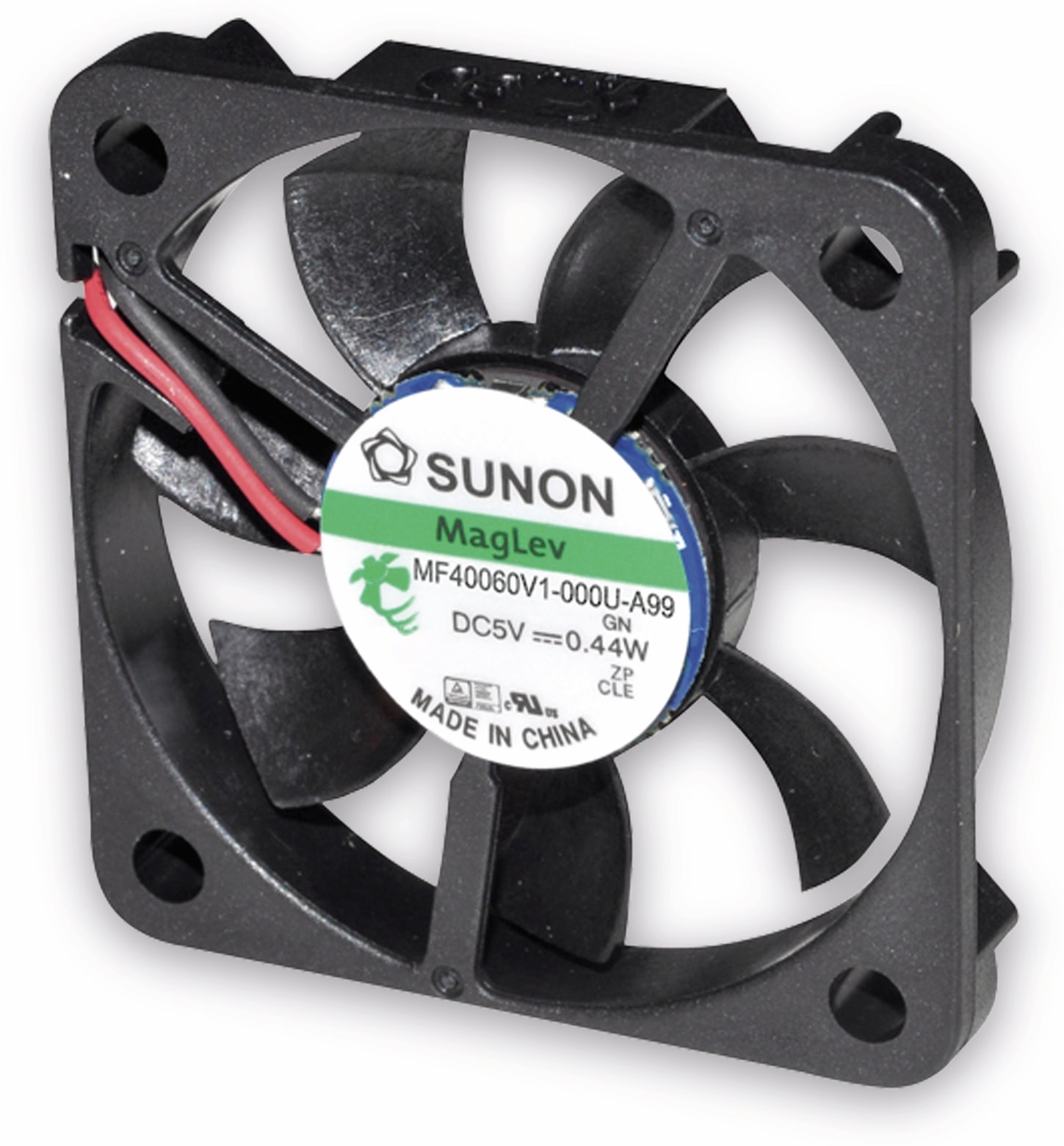 SUNON Axiallüfter MF40060V21000UA99, 40x40x6 mm, 5 V- SUNON Axiallüfter MF40060V21000UA99, 40x40x6 mm, 5 V-