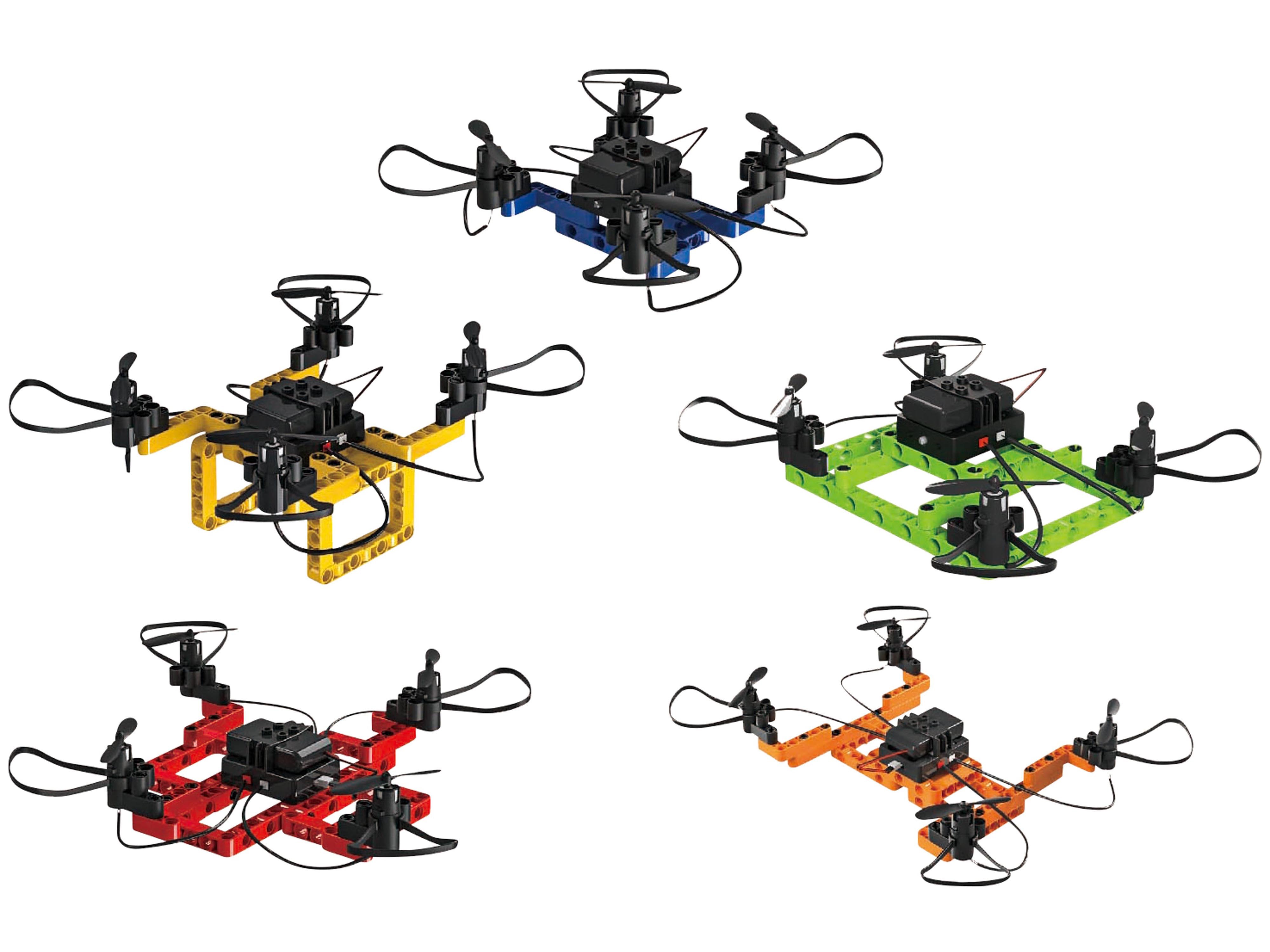 DF MODELS Quadrokopter SkyWatcher 5in1 DIY BlockDrone, RTF, 9990 820809