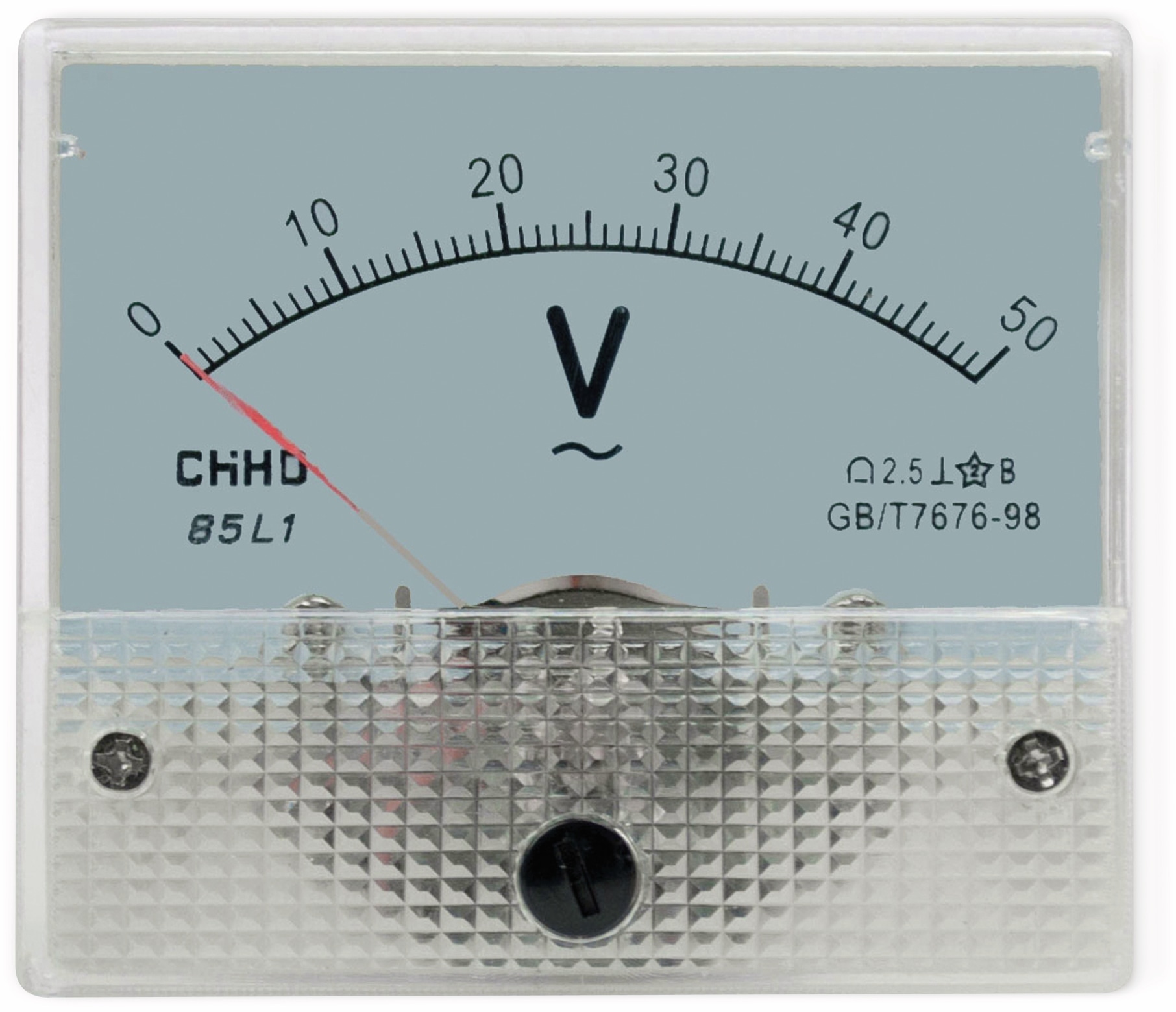 Einbau-Messinstrument, 0...50 V~ Einbau-Messinstrument, 0...50 V~