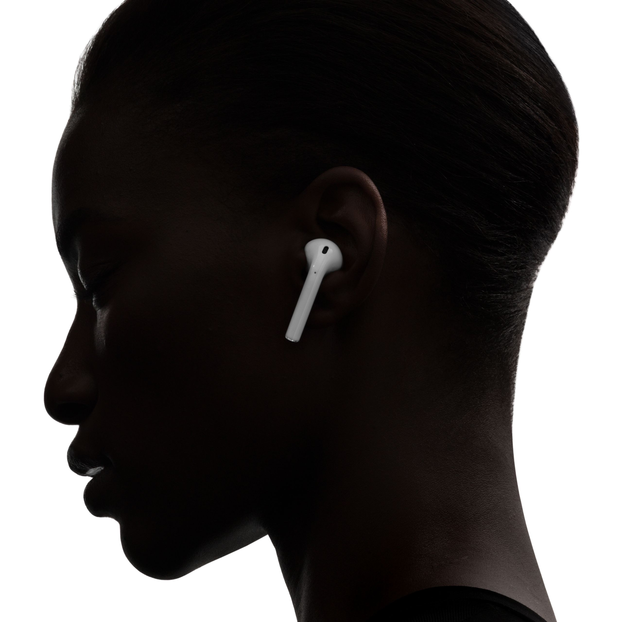 APPLE AirPods, zweite Generation, TWS, In-Ear, Bluetooth, weiß
