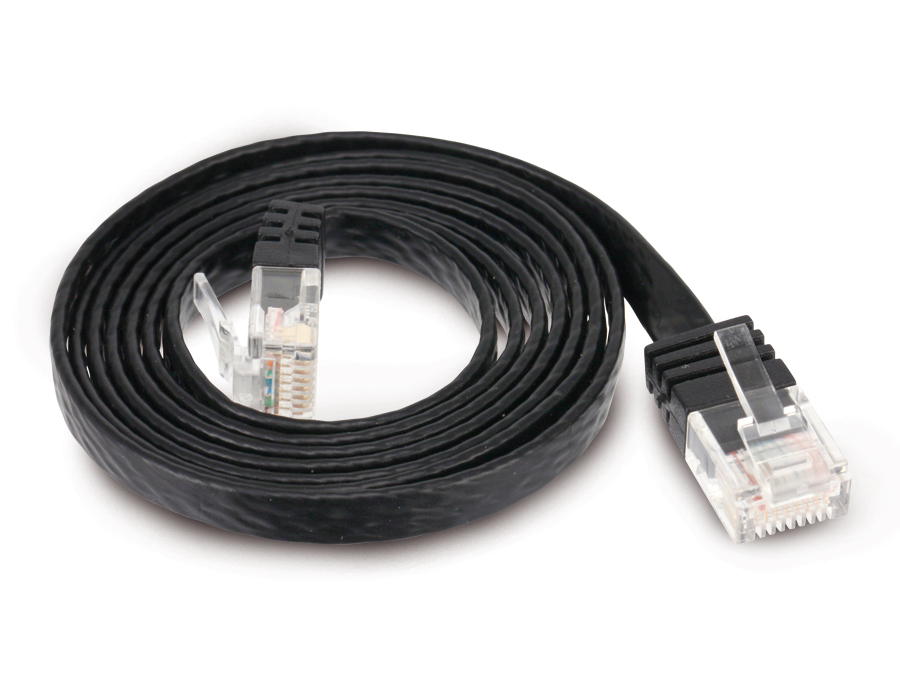 S-IMPULS CAT.6 Patchkabel, slim, 7,5 m, schwarz S-IMPULS CAT.6 Patchkabel, slim, 7,5 m, schwarz