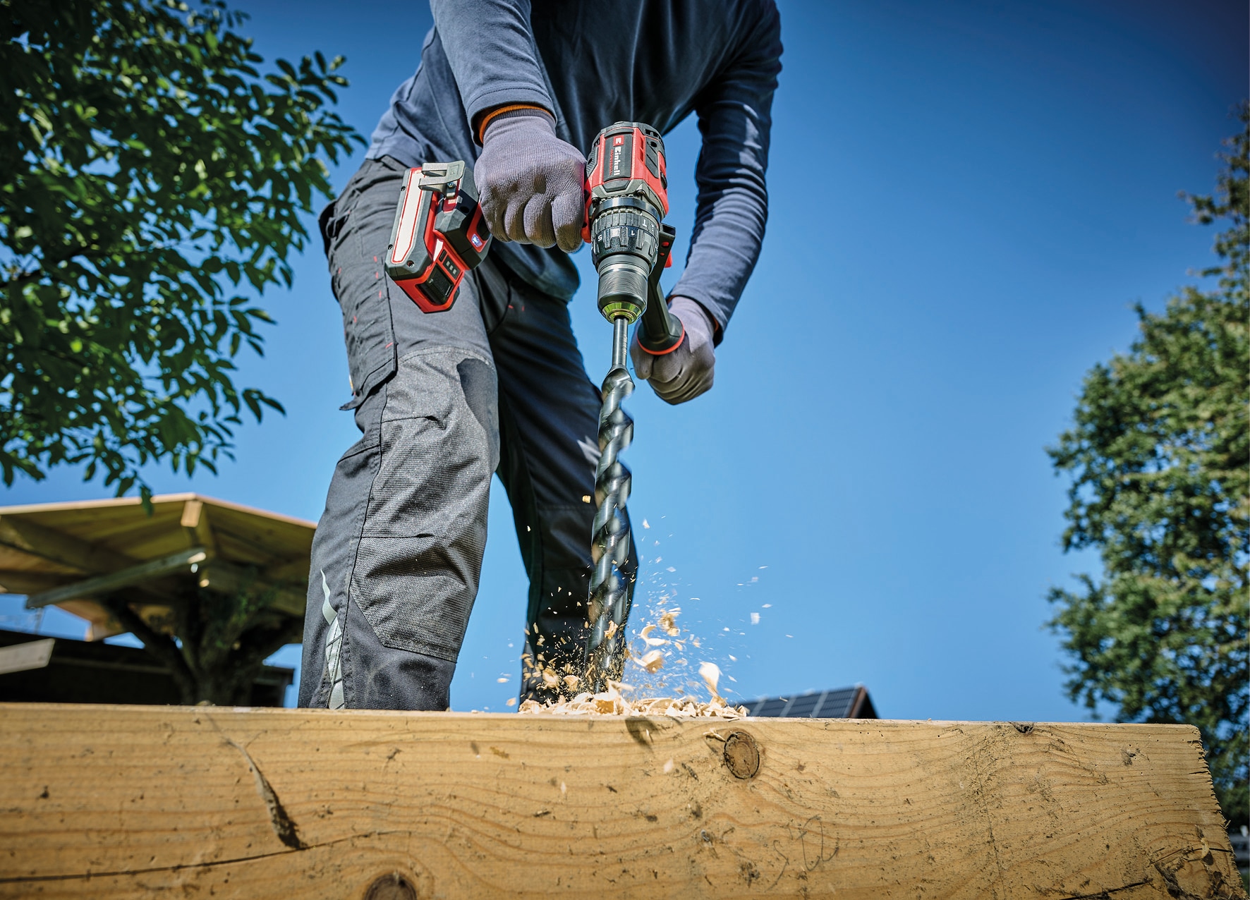 EINHELL PROFESSIONAL Akku-Schlagbohrschrauber TP-CD 18/120 Li-i BL-Solo EINHELL Akku-Schlagbohrschrauber TP-CD 18/120 Li-i BL-Solo