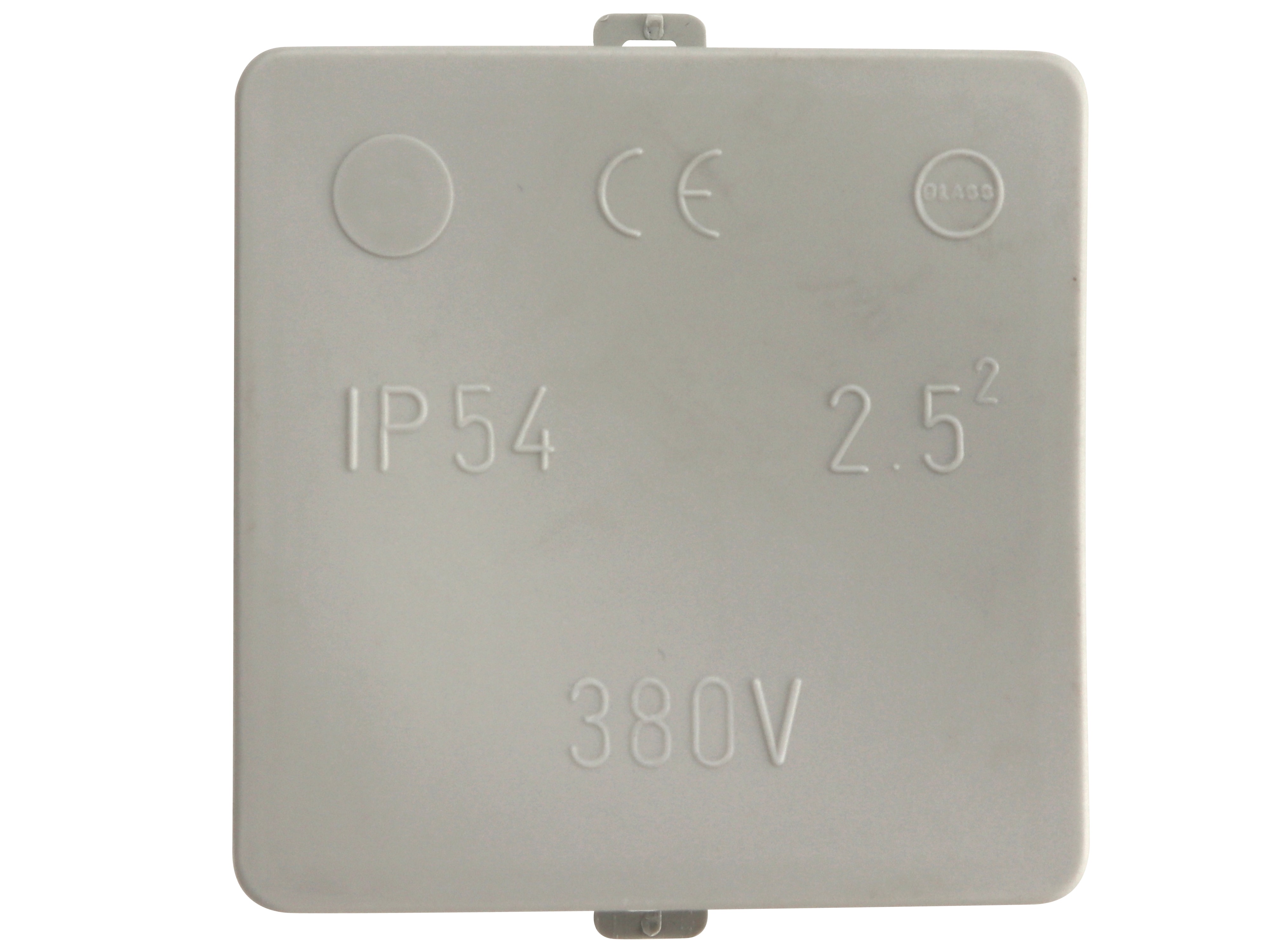 Abzweigdose, AP, IP54, 85x85x40mm, grau Abzweigdose, AP, IP54, 85x85x40mm, grau