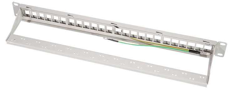 LOGILINK Patchpanel NK4073 1HE 24Port geschirmt