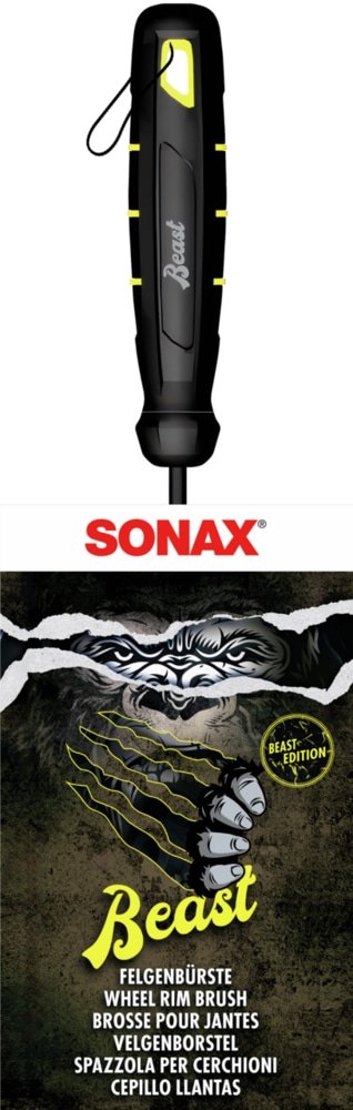 SONAX Felgenbürste Beast Edition, 04917410