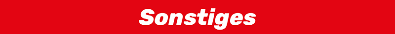 Sonstiges Sonstiges